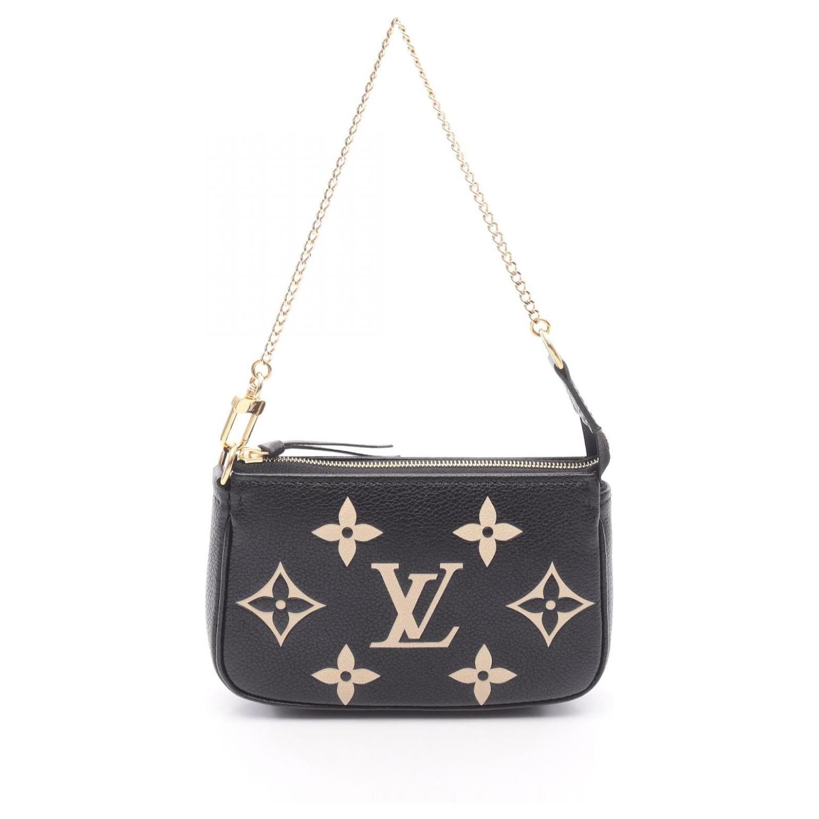 Bolso Mini Pochette Accesorios Monogram Empreinte Louis Vuitton