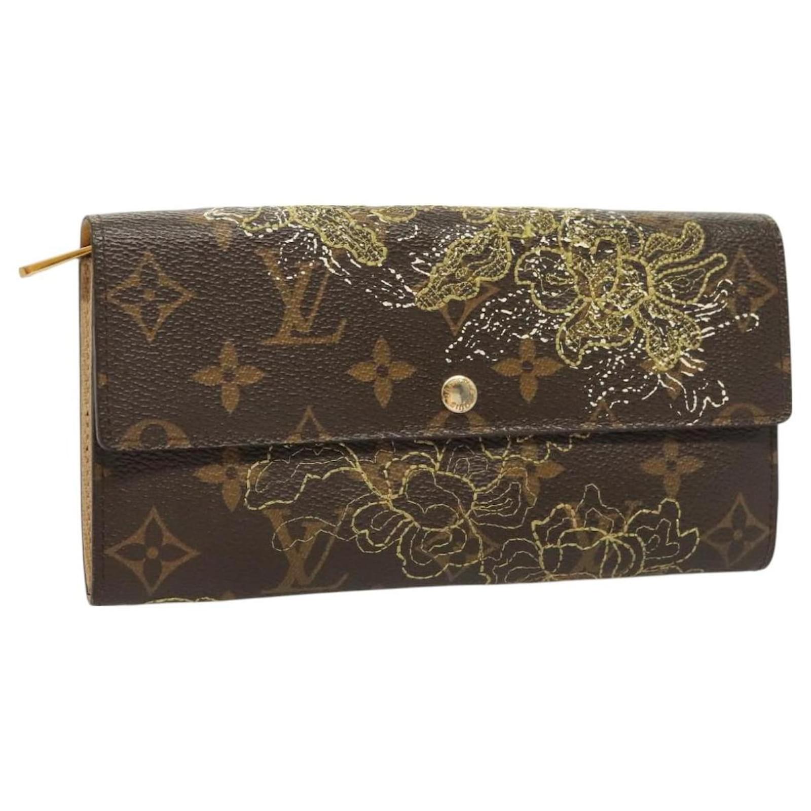 Vuitton Sarah Wallet Billeteras Lv Mujer LOUIS VUITTON Monogram