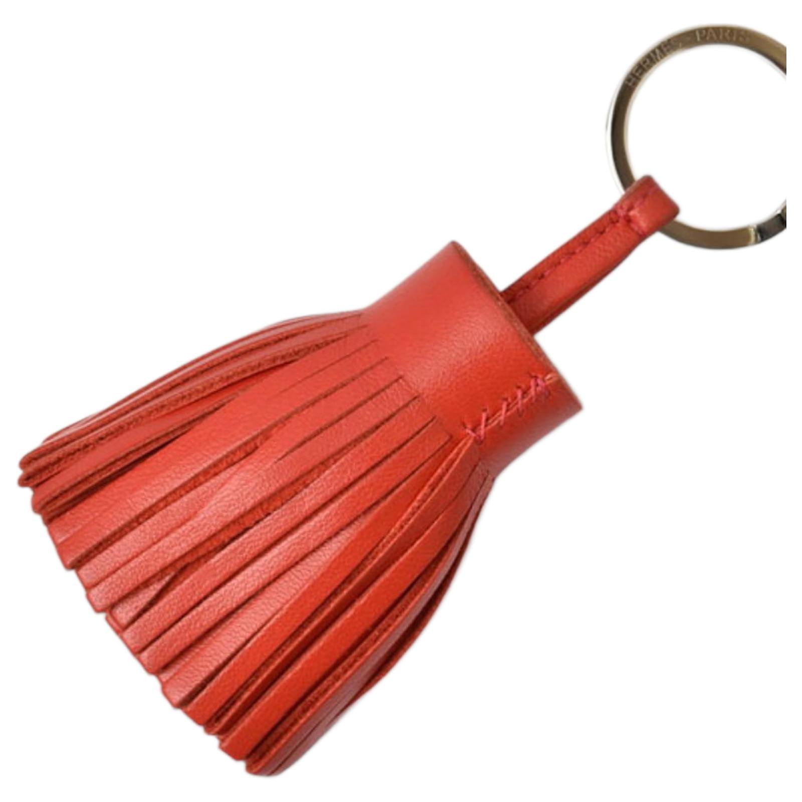 Leather Tassel Keychain Hermes Carmen Keychain Hermès Hermes