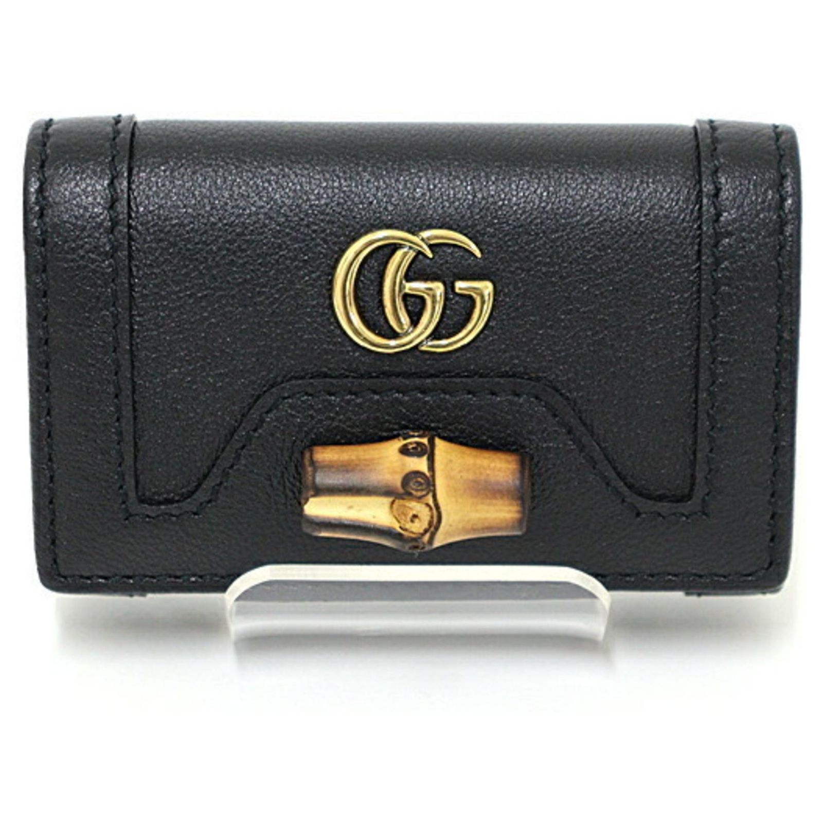 Gucci Diana Key Case in Black Leather ref.2281641 - Joli Closet