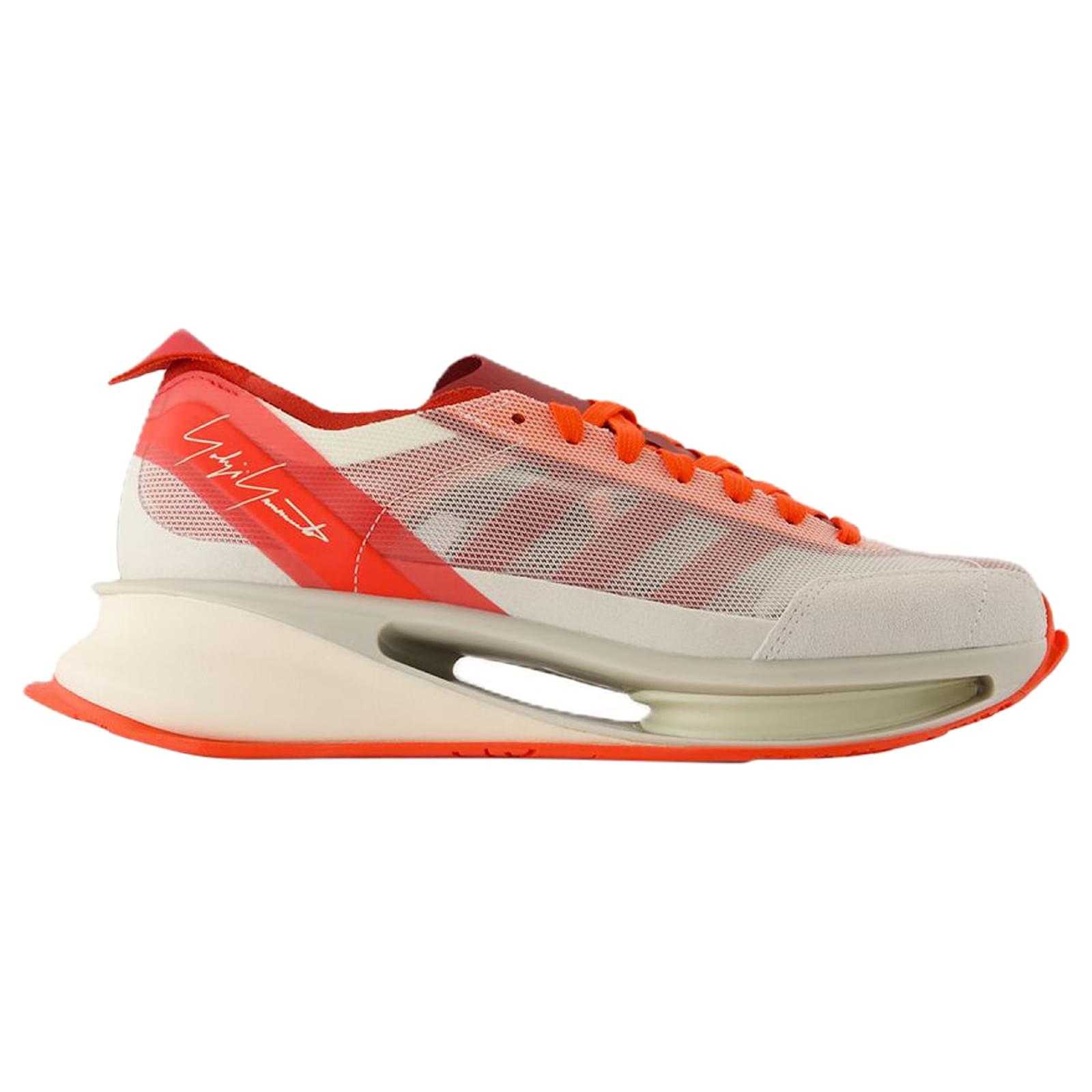 スニーカー S Gendo Run Sneakers - Y-3 - Leather - Red Y3 S Gendo Run Sneakers - Y-3 - Leather - Red ref.2282759