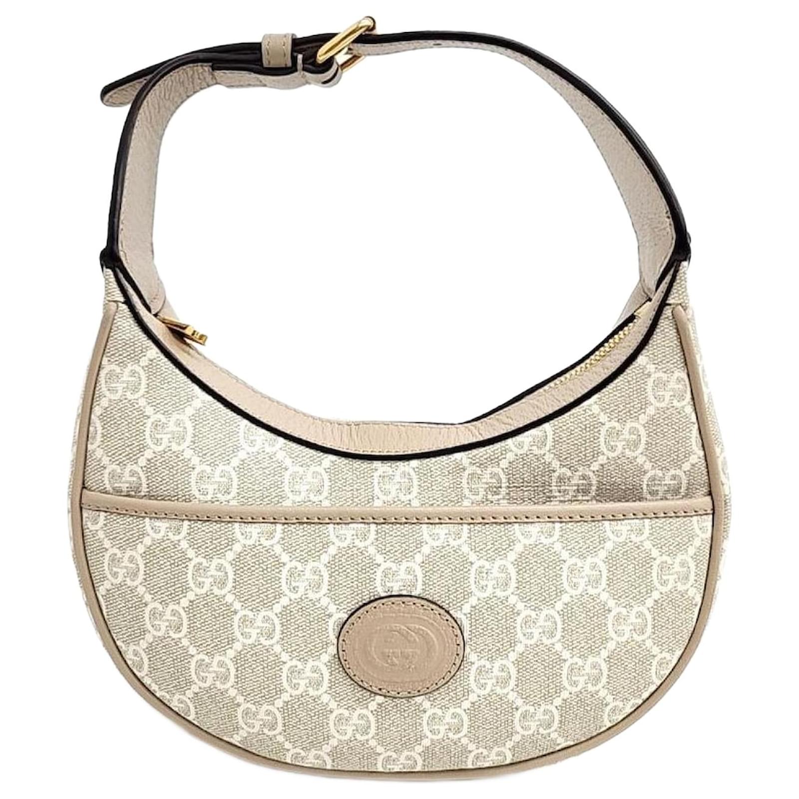 美品✨可愛いデザイン✨GUCCI GGパターン ミュール ベージュ　23センチ 772395_HAAFE_1942_009_100_0000