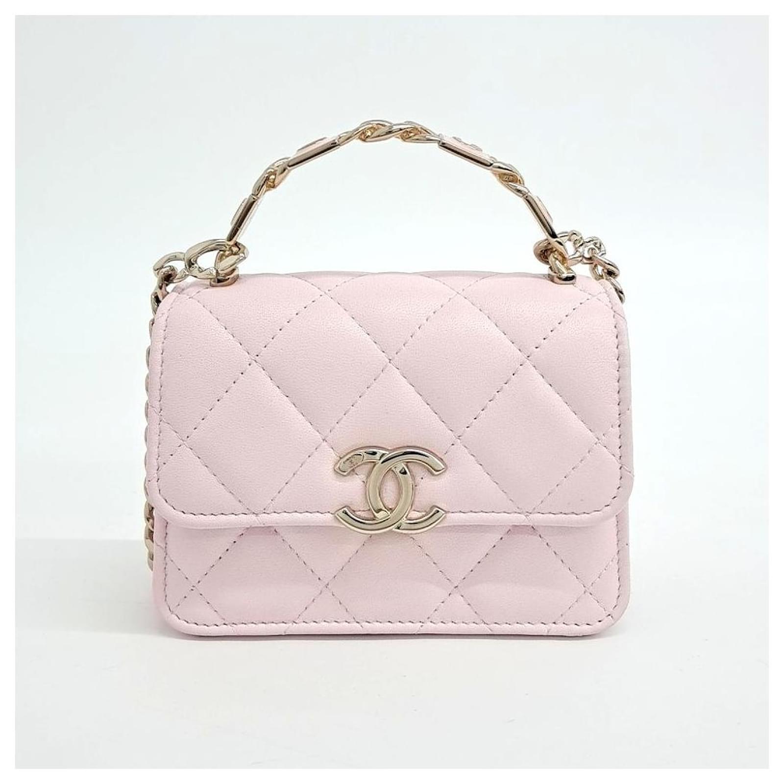 ショルダーバッグ・ポシェット × ヴィンテージ(中古) Chanel Lambskin Coco Top Handle Mini Crossbody Bag AP2758 CHANEL | Bags | Chanel Lambskin Coco Top Handle Mini Chain