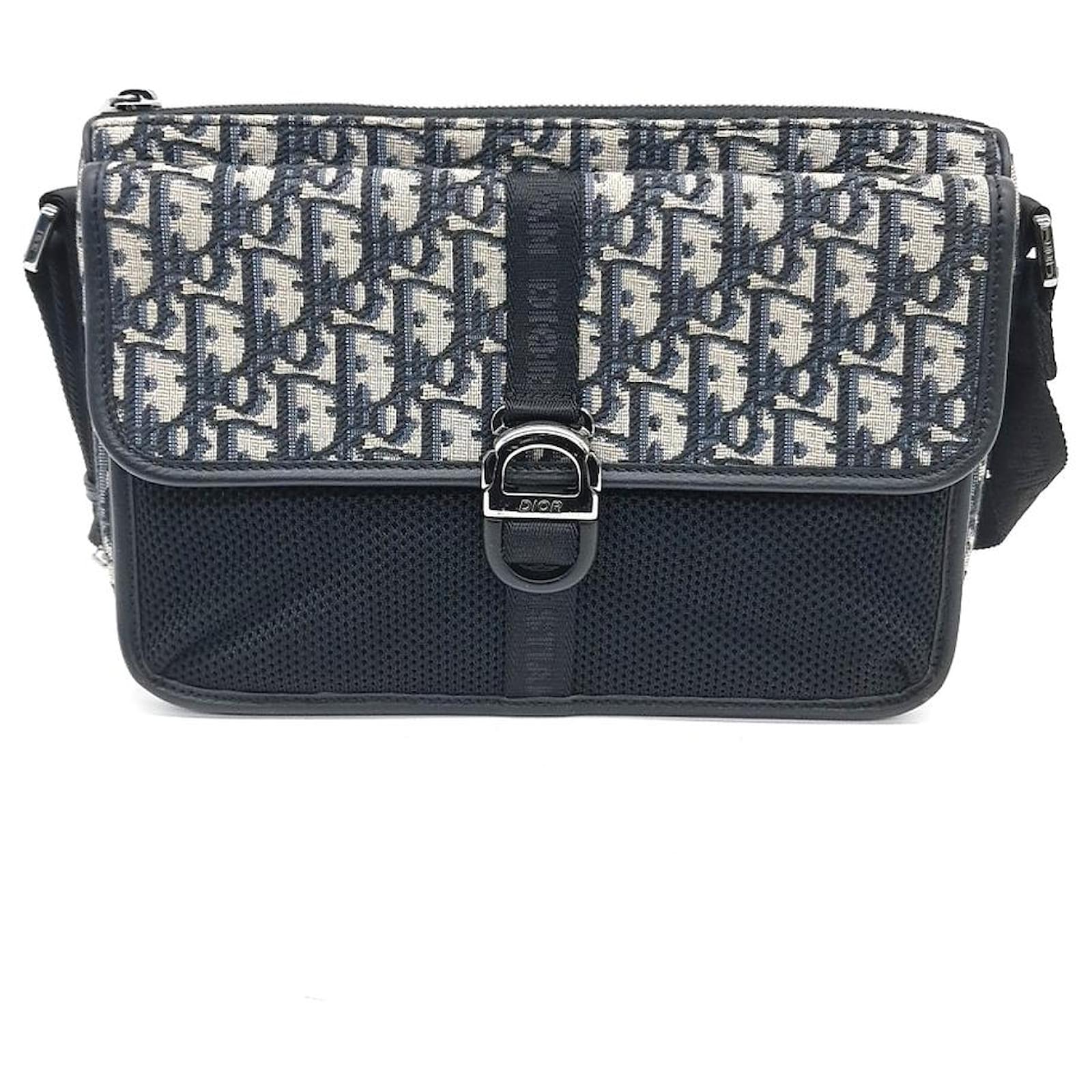 CHRISTIAN DIOR Dior Homme Oblique 8 Messenger Bag (10024554) Brown