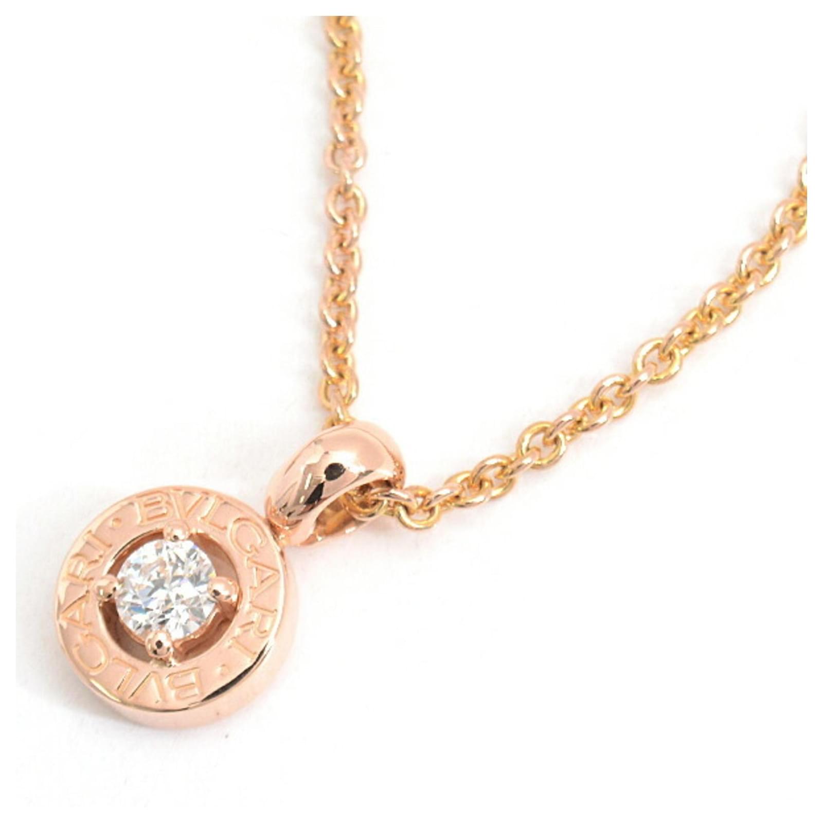 Bulgari Bvlgari Bvlgari Halskette aus roségold mit Diamanten