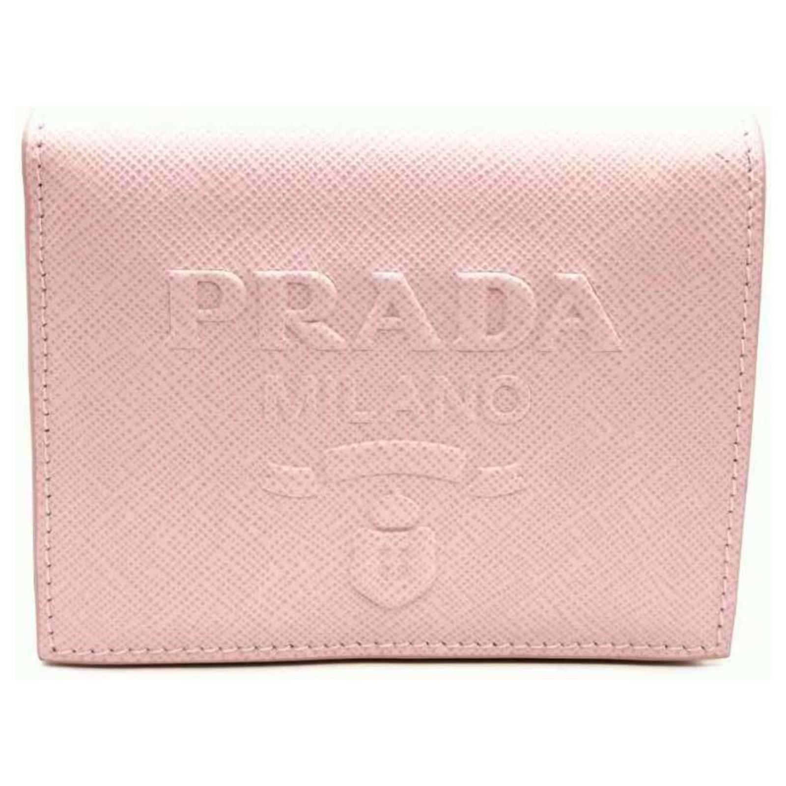 Portacarte Prada Rosa Pelle Joli Closet