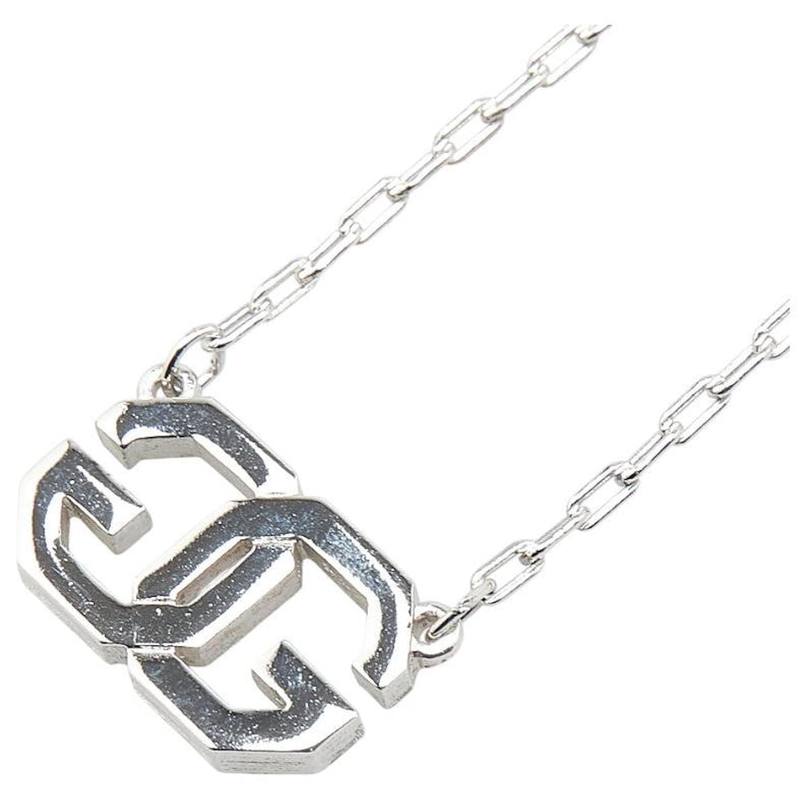 Givenchy GG Silver Necklace archive Y2K