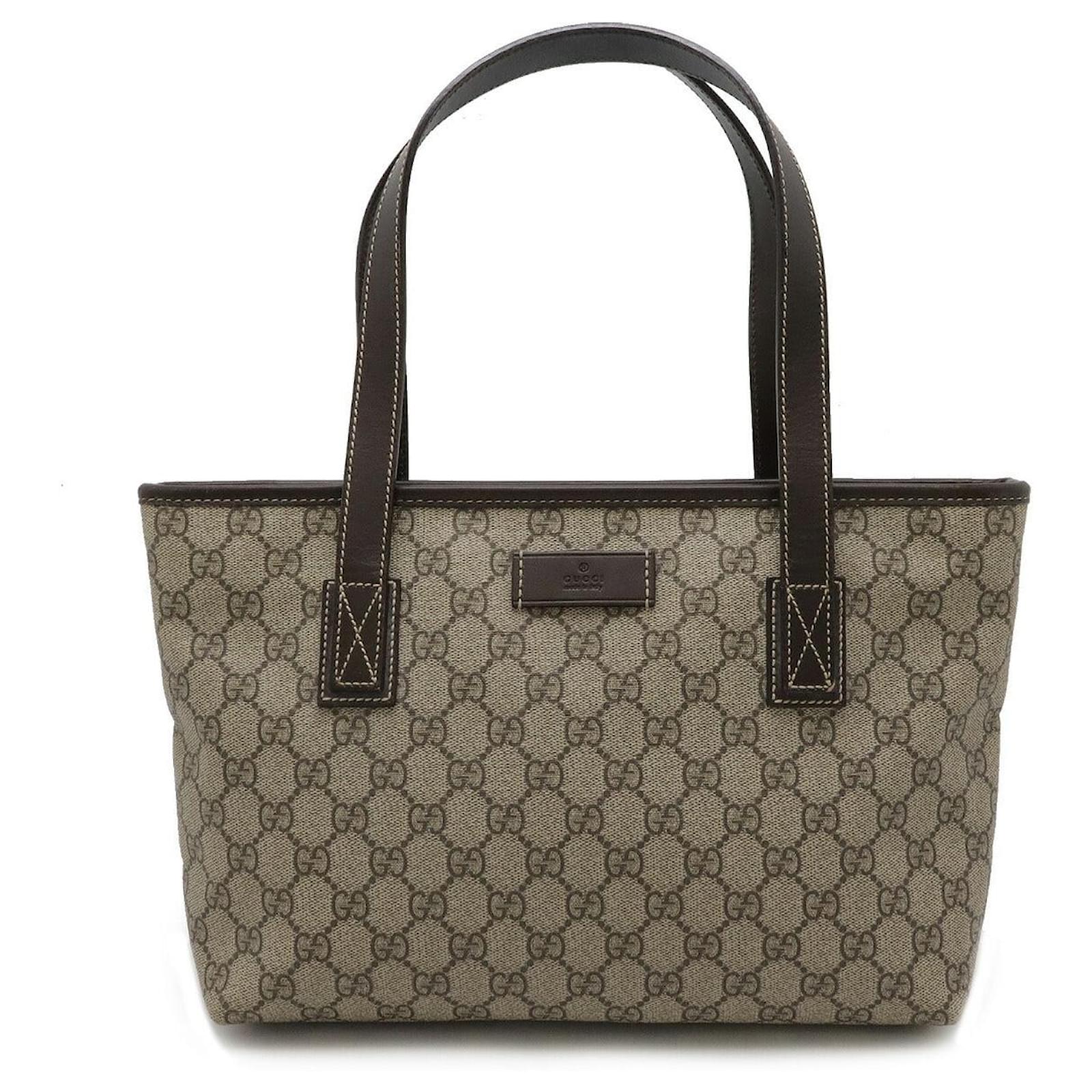 トートバッグ GUCCI GG SUPREME TOTE BAG Gucci GG Supreme Coated Canvas Convertible Zip Tote