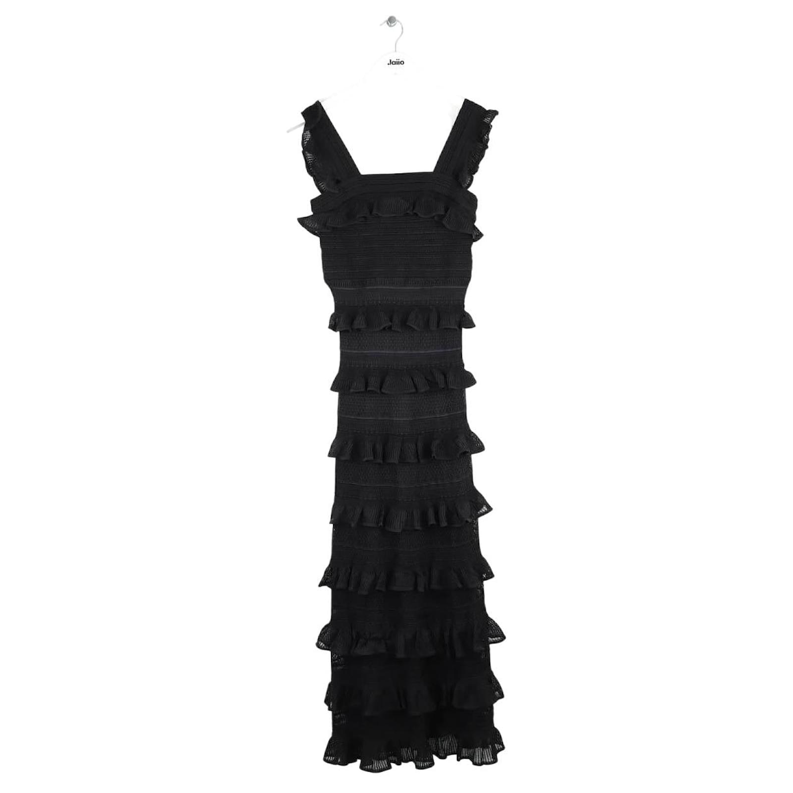 ワンピース ZIMMERMANN Woman Dress Black 7960DR25R BLK Zimmermann Black dress Viscose ref.2294667 - Joli Closet