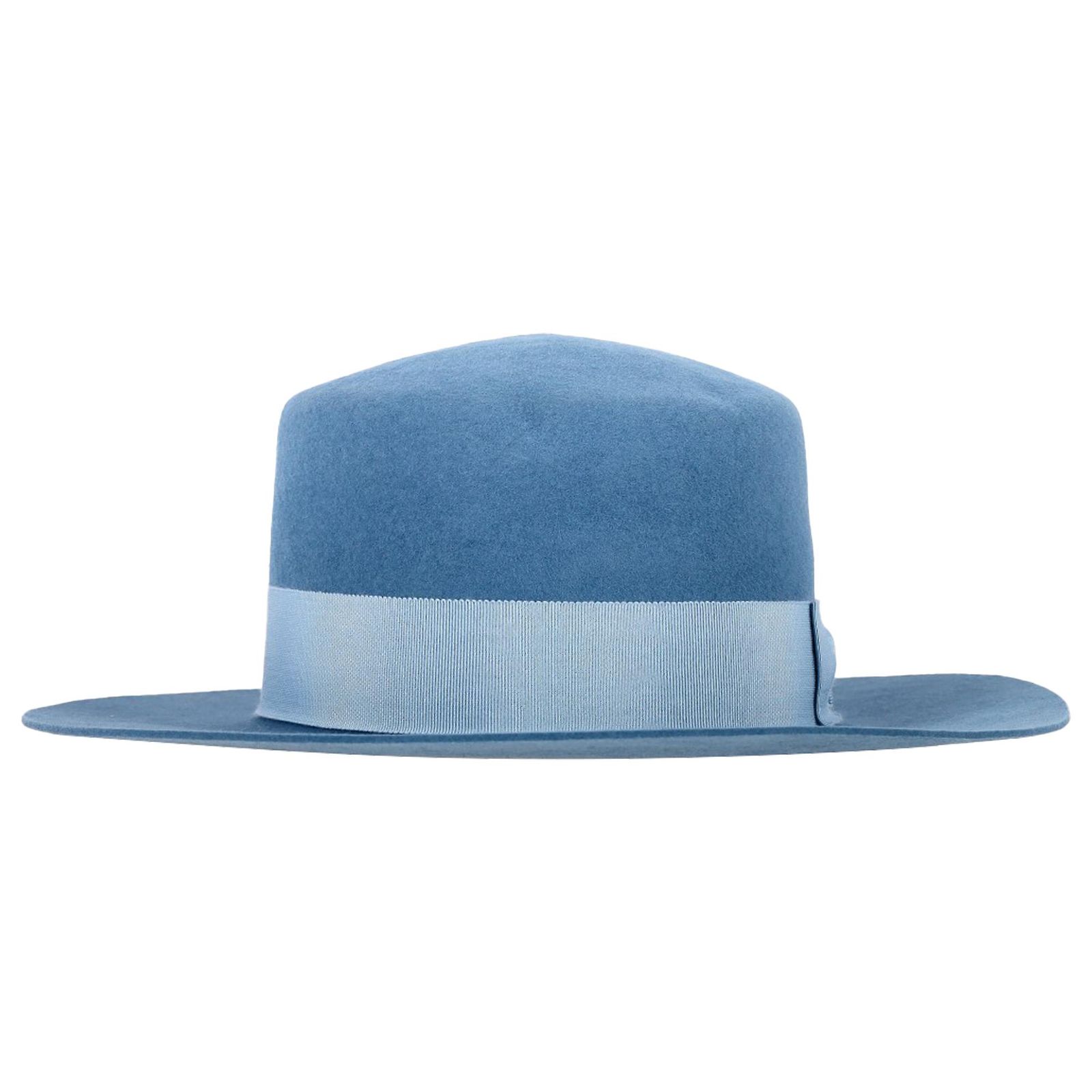 Saint Laurent Fedora Hat in Light Blue Wool ref.2295779  display picture 1