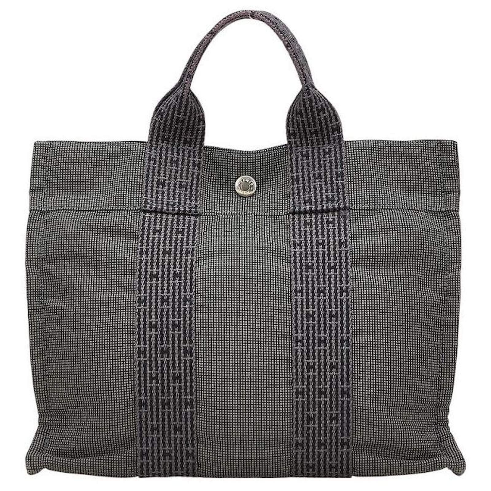 Herlipto HH エルメ 限定Line Canvas Tote 限定品】 新品 herlipto line canvas tote トートバッグ