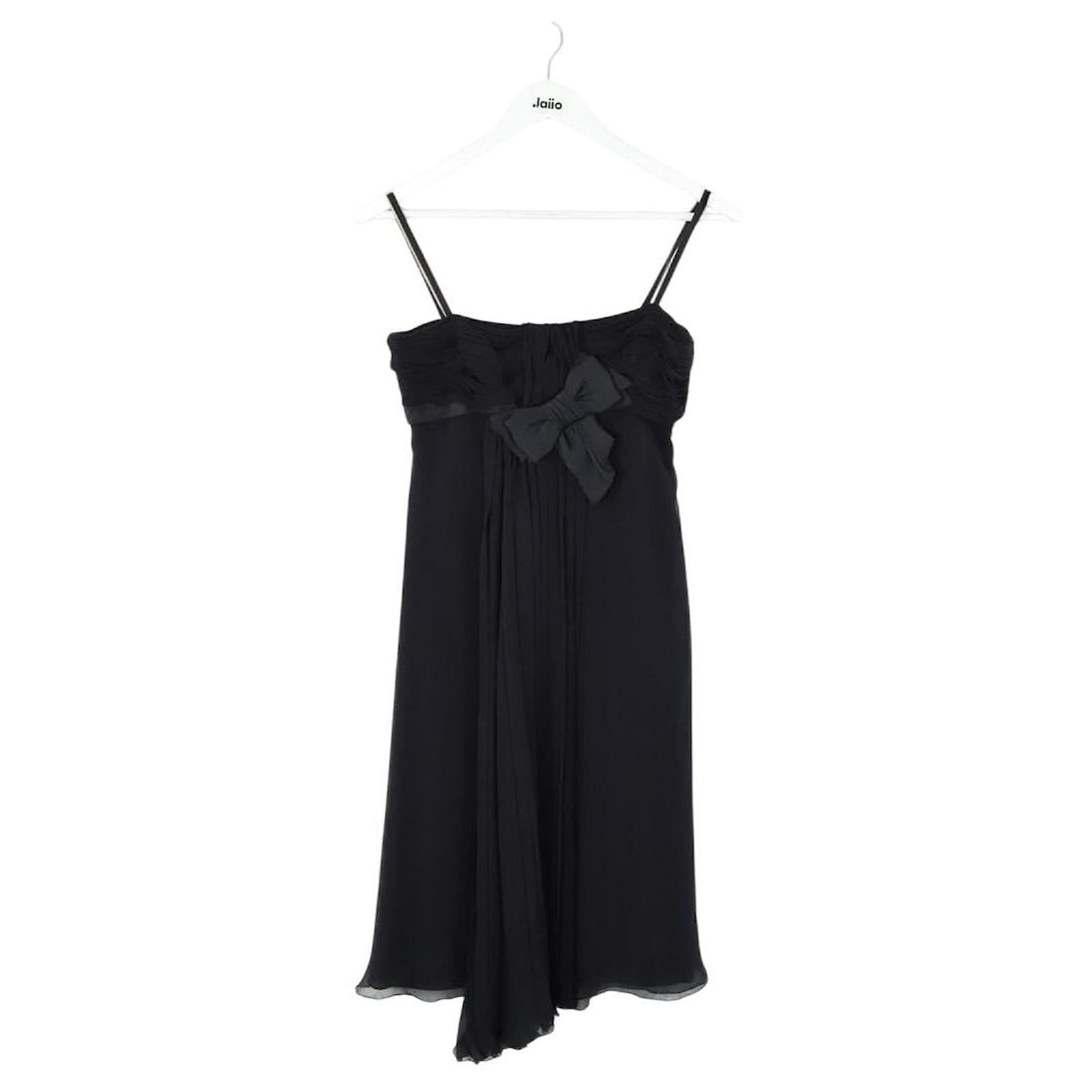 Prada Silk dress Black ref.2297090 - Joli Closet