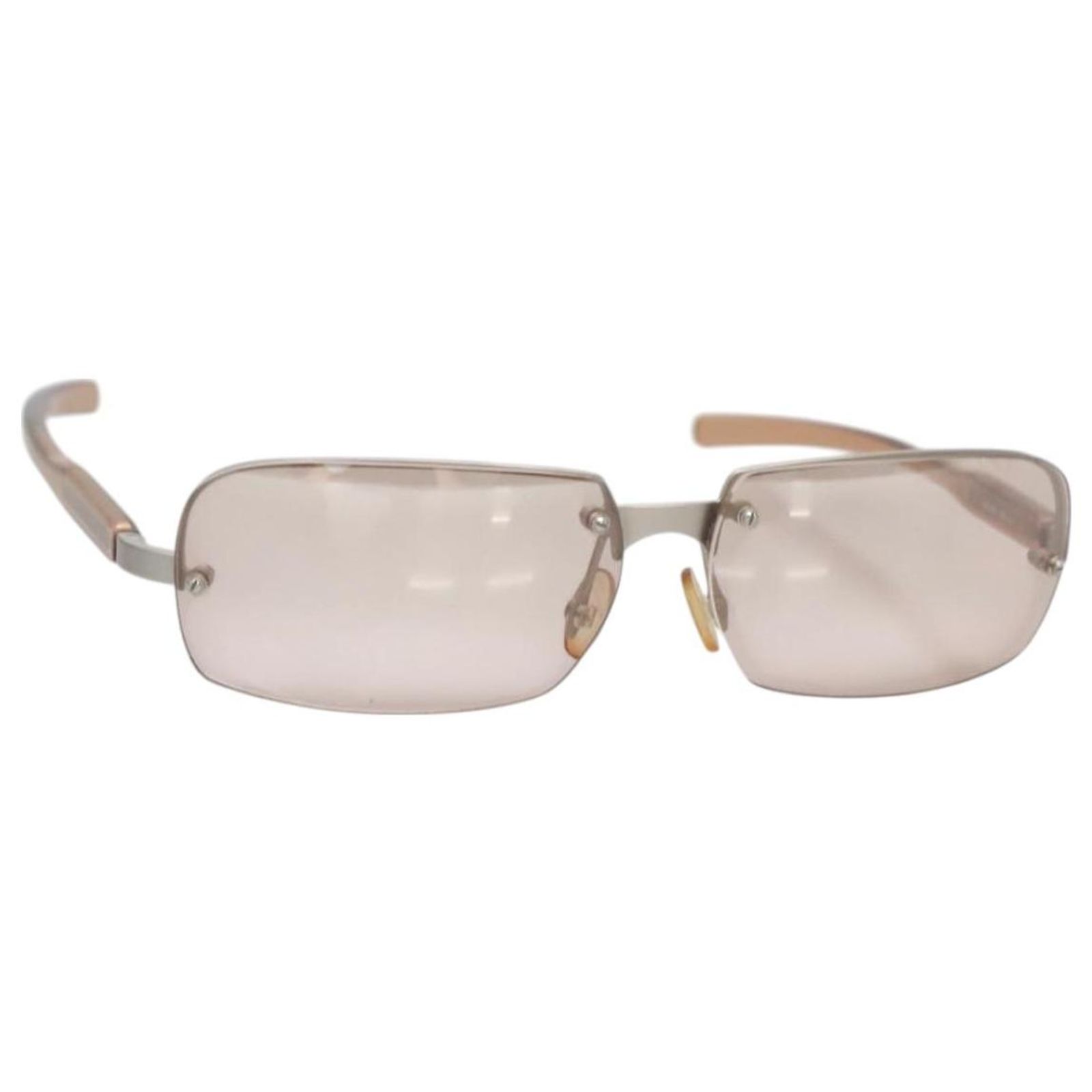 PRADA Sunglasses Plastic Brown Auth PRADA Sunglasses plastic Brown Auth yk19432 ref.2518896  main image 3