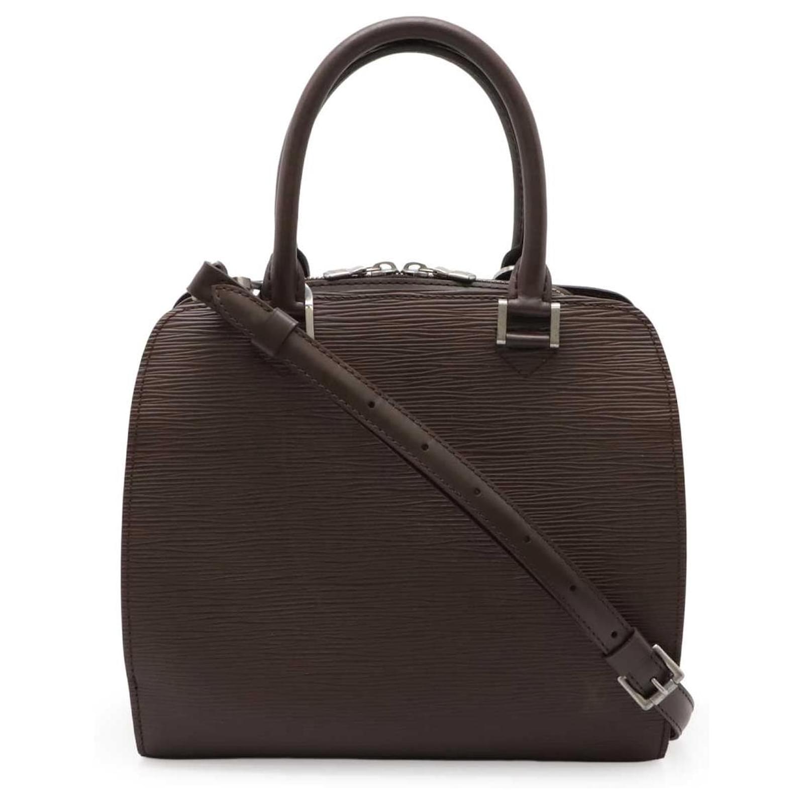 Sac en Epi Pont Neuf Louis Vuitton Cuir Marron