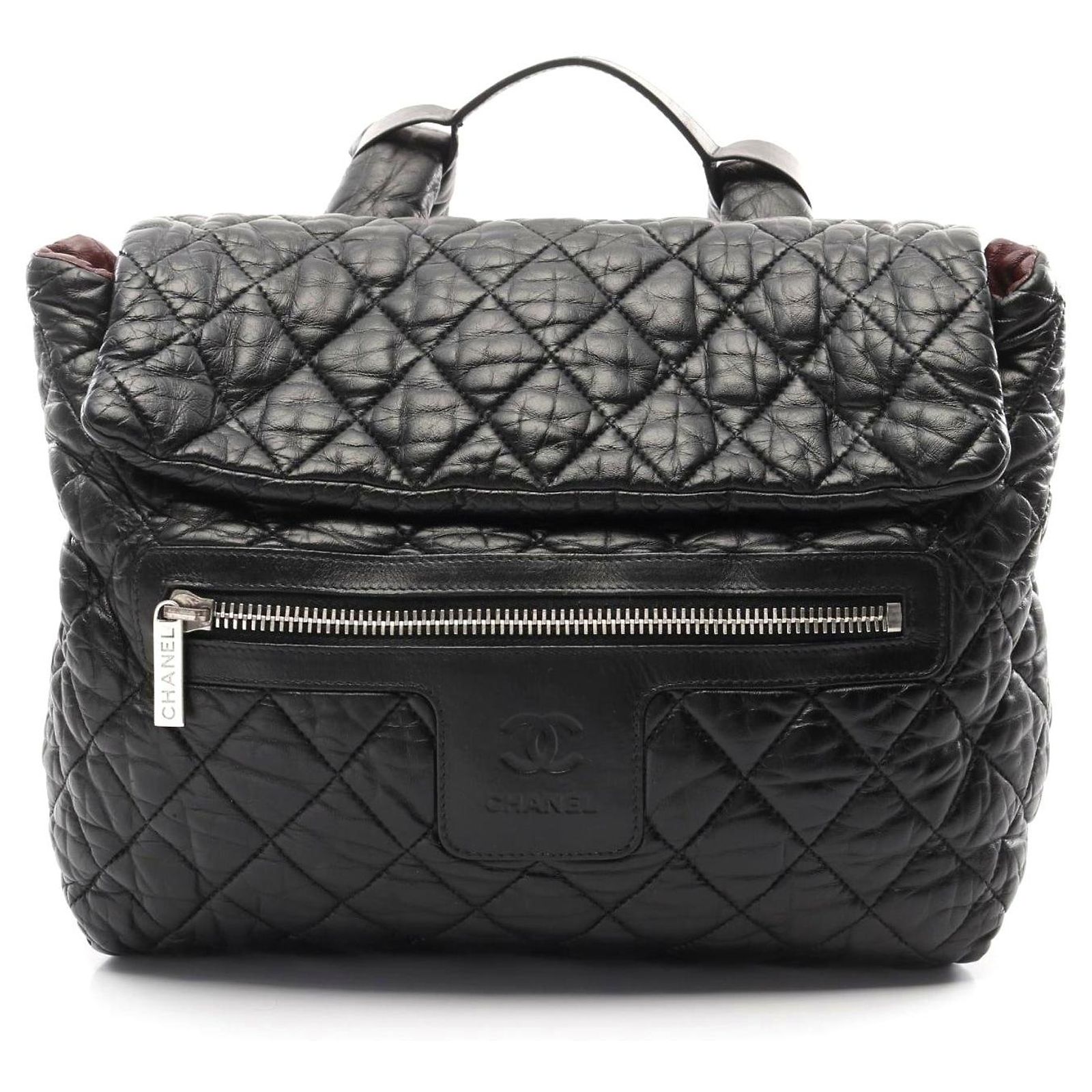 Chanel Coco Cocoon Leather Backpack Black ref.JC2306424 (Sold) - Joli ...