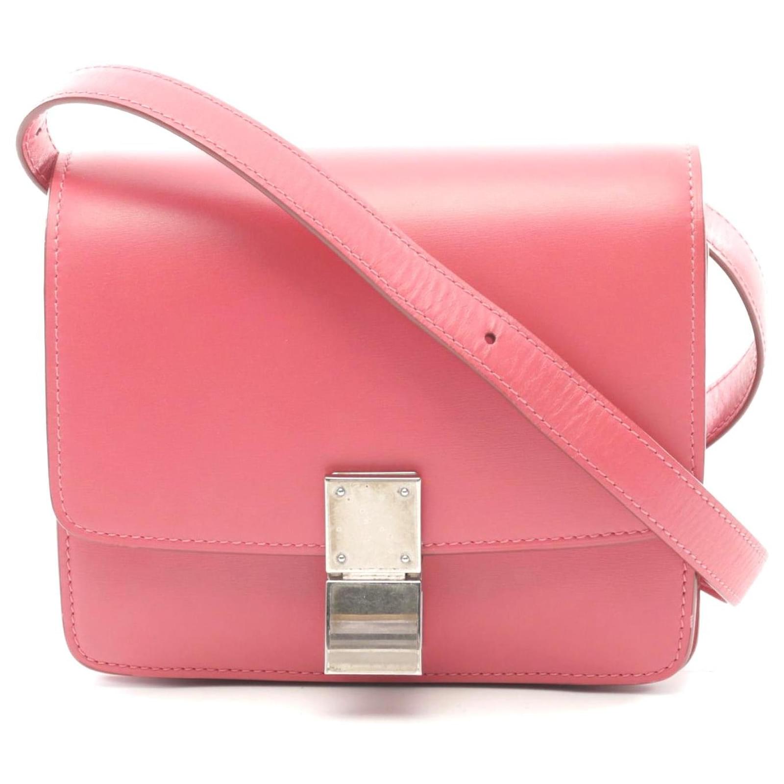 Céline Sac à bandoulière en cuir classique Celine petit modèle