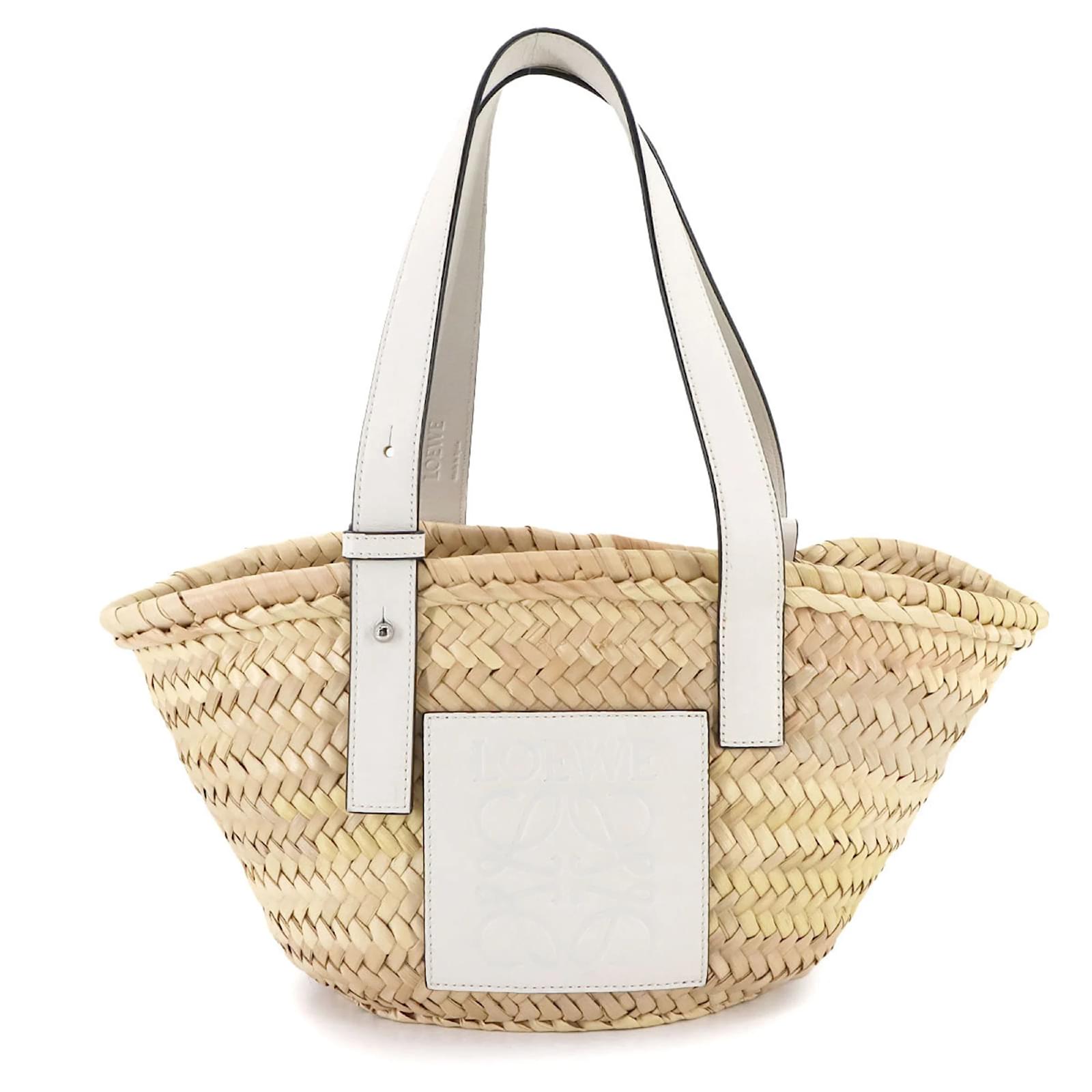 Capazo Bolso Mimbre PequeÃ±o Bolso Loewe Bolso Capazo Mimbre