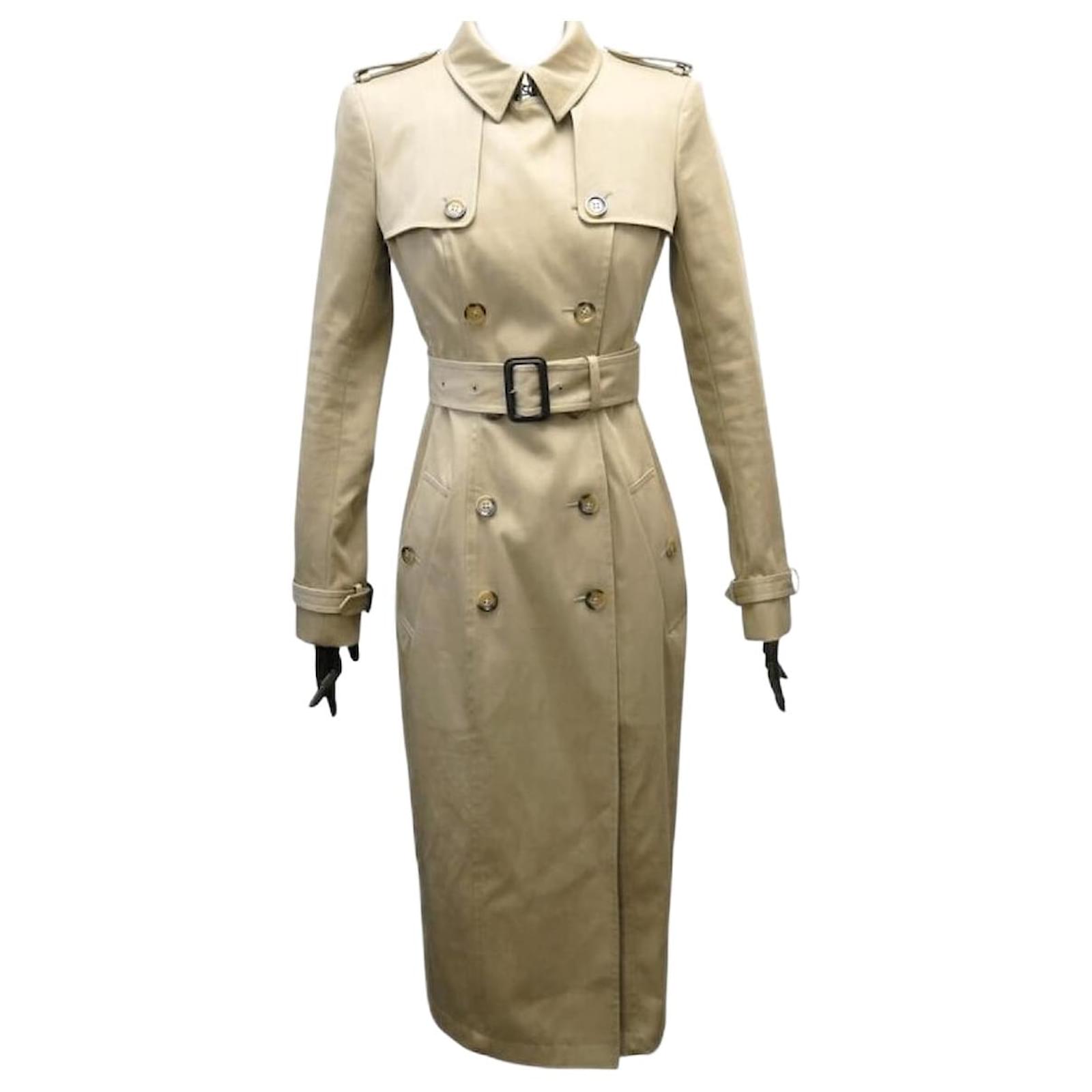 TRENCH COAT BURBERRY PRORSUM MUJER IMPERMEABLE 0669 M 40 ABRIGO