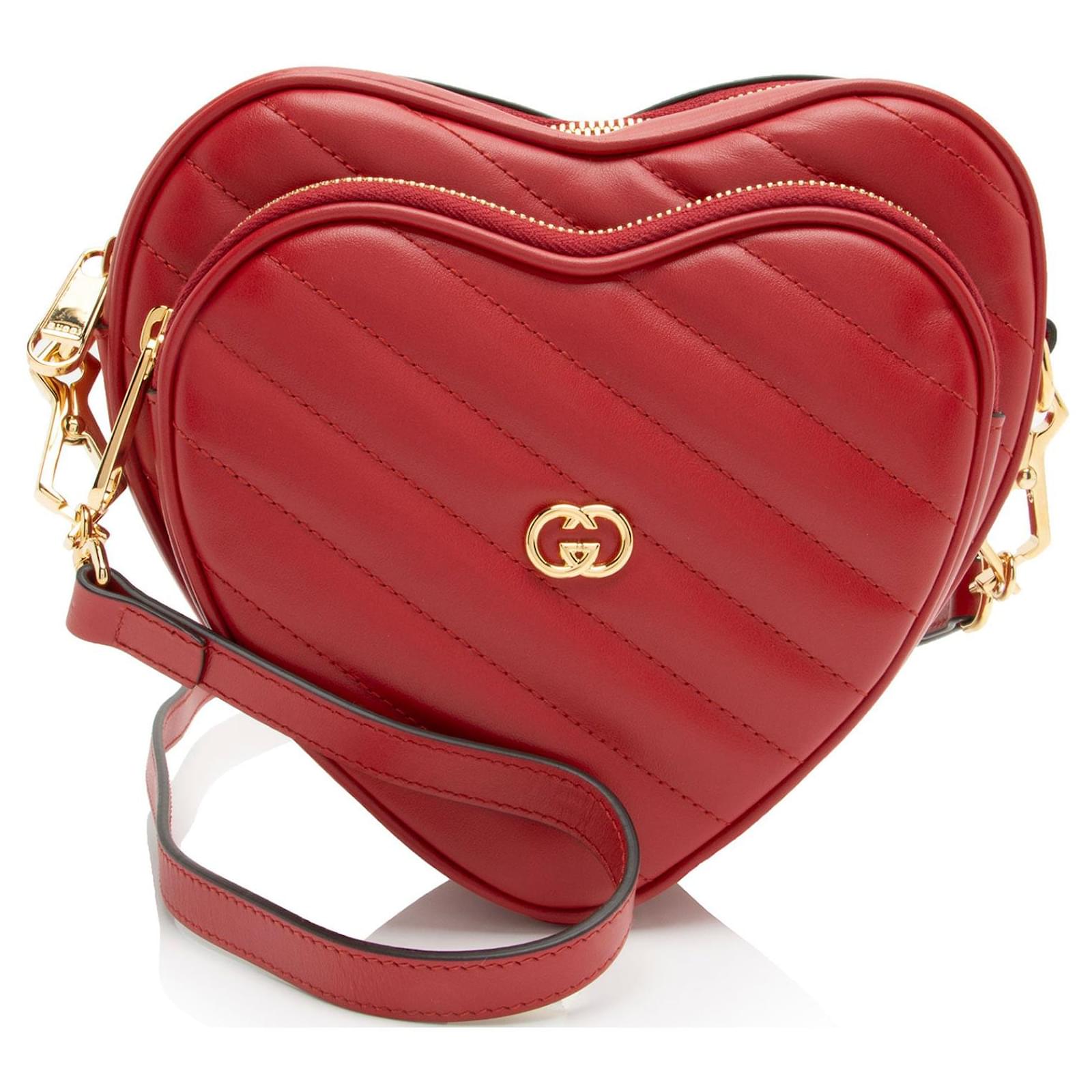 Sac à bandoulière mini en cuir matelassé Gucci Interlocking G en