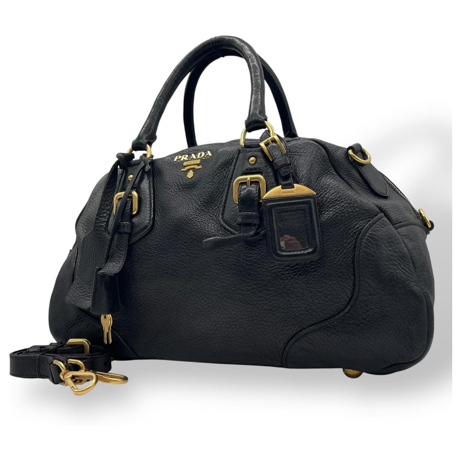 バッグ 00s PRADA SPORT2way boston shoulder bag PRADA Handbag Shoulder Bag 2way Boston Bag Black WS10171