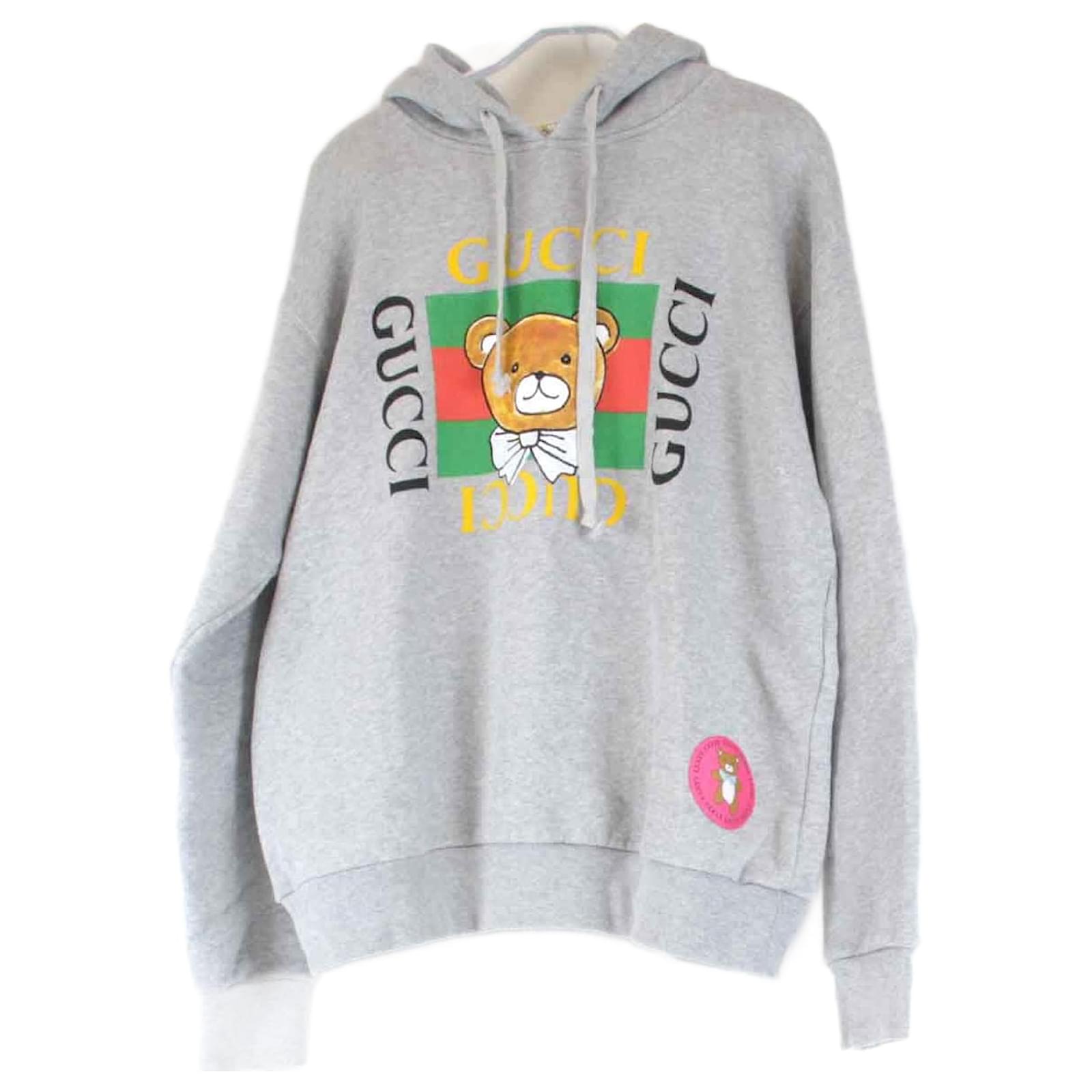 Gucci Hombre Sudadera Gucci Oso Venta Caliente De La Marca De Lujo