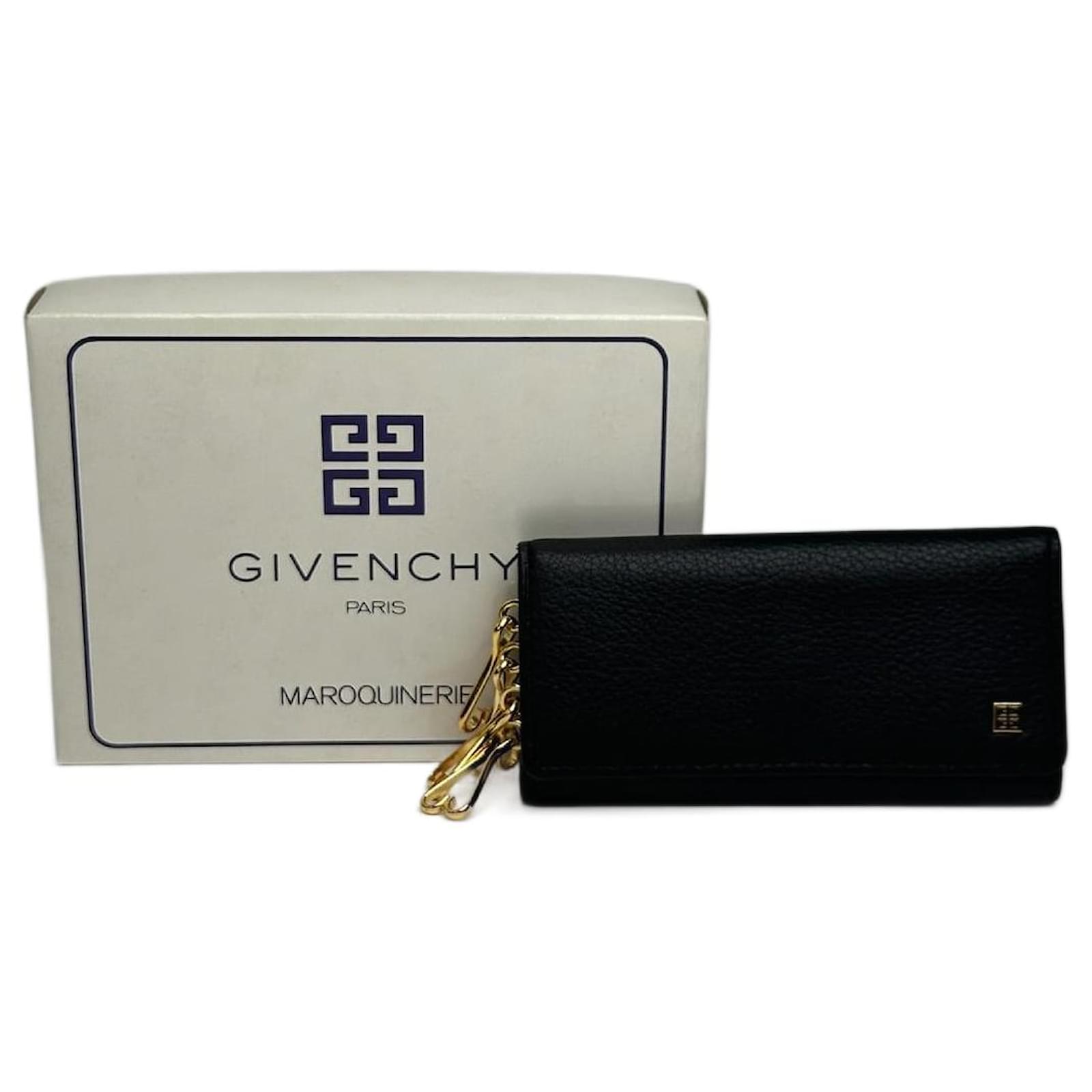 Vintage Givenchy Leather key Holder black ref.2319249 - Joli Closet