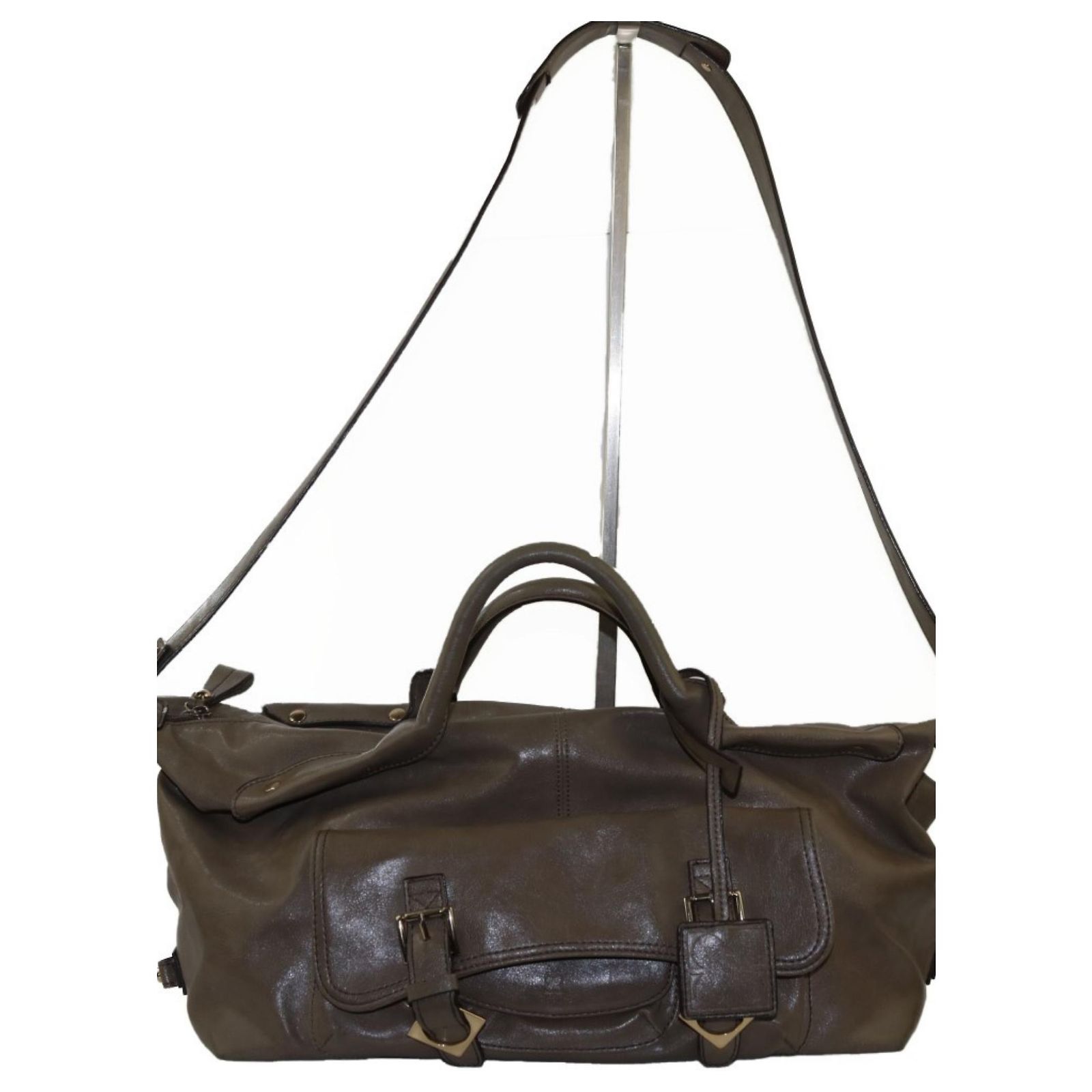 Petit Sac Liz Claiborne – Format Sacoche Avec Insertions Cuir, Multicolore