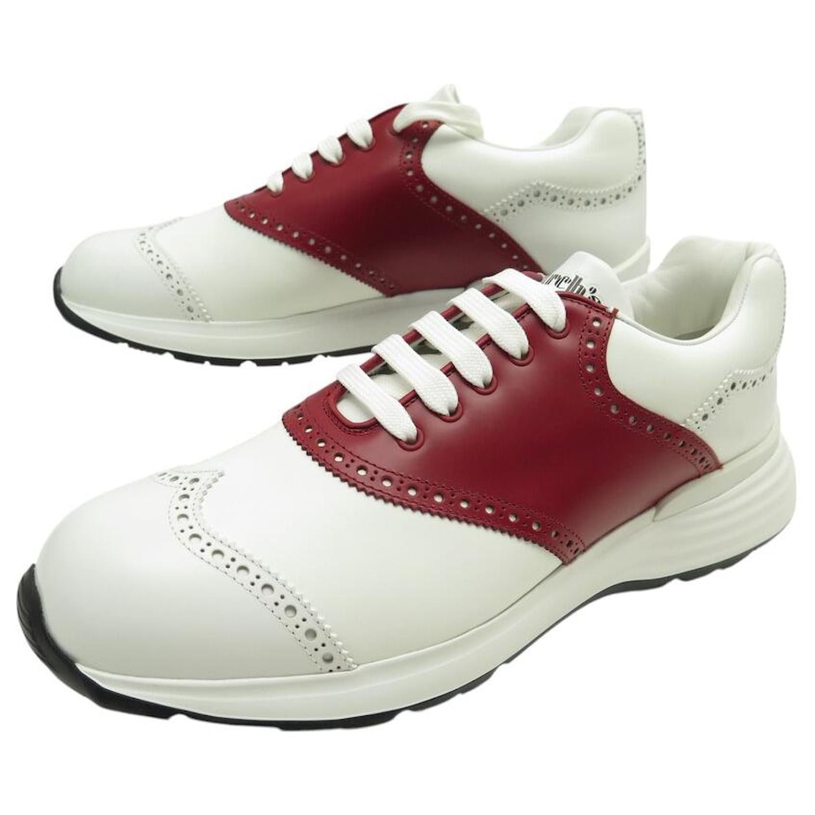 NUOVE SCARPE CHURCH'S GOLF BASKETS 11 45 CUOIO REALE SCATOLA