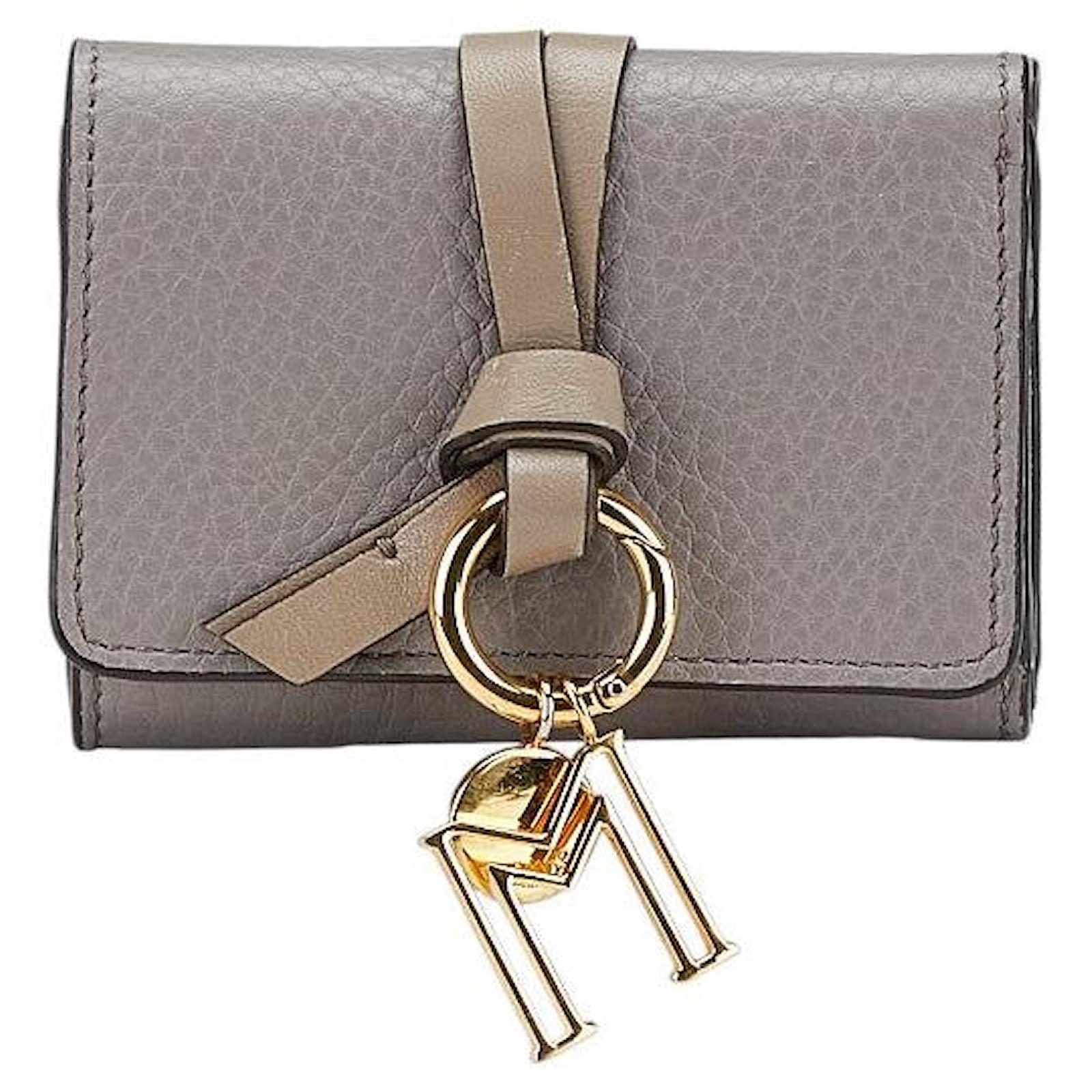 Trifold Chloe Portafogli Portafogli Chloé In Pelle Rosa 43297768