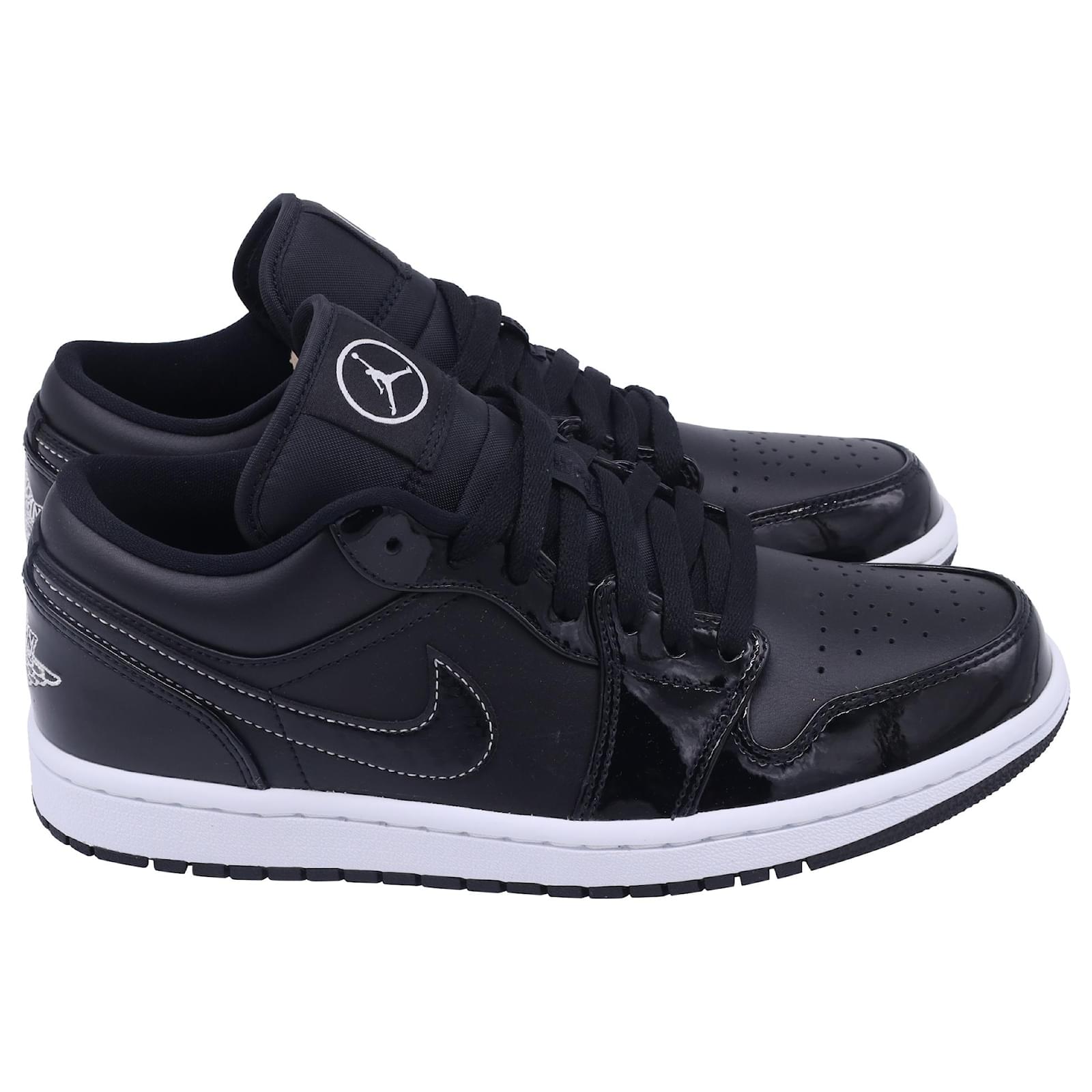 Zapatillas Nike Air Jordan Low SE en cuero All-Star Negro Charol