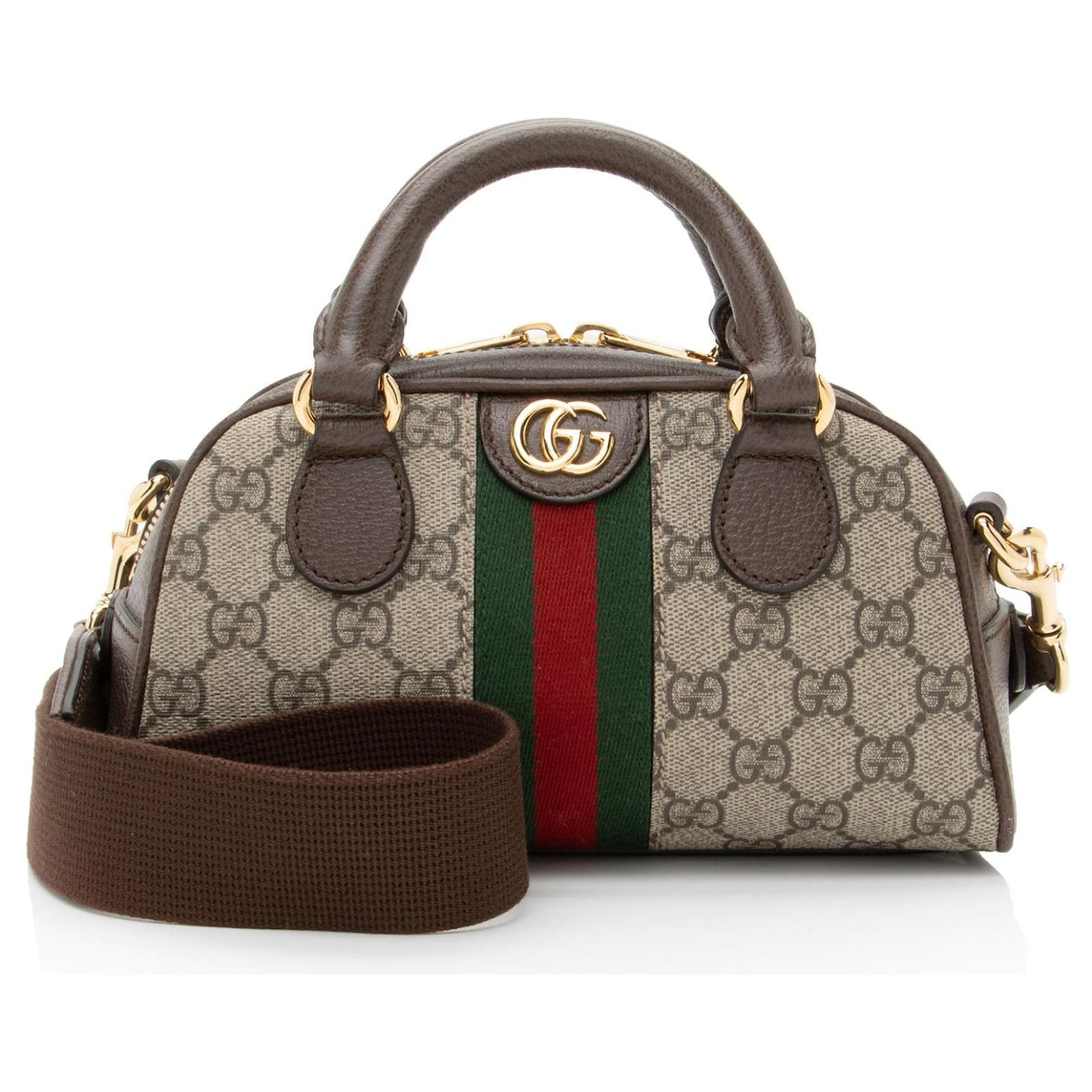 財布・小物その他 GUCCI Gg Supreme Fabric Mini Ophidia Handbag Ophidia mini bag in beige and ebony Supreme | GUCCI® US