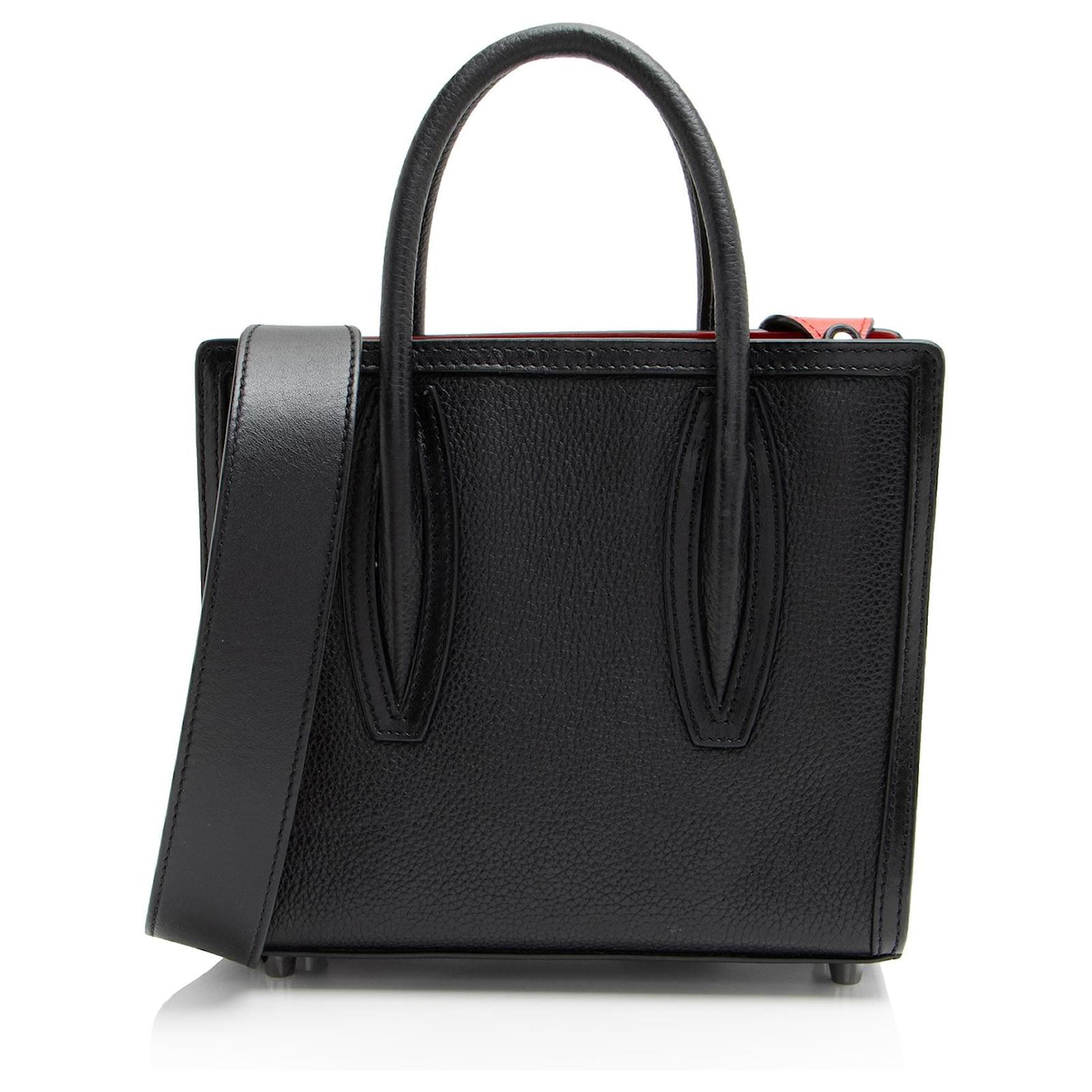 Sac à main Paloma Mini en cuir Christian Louboutin Noir ref