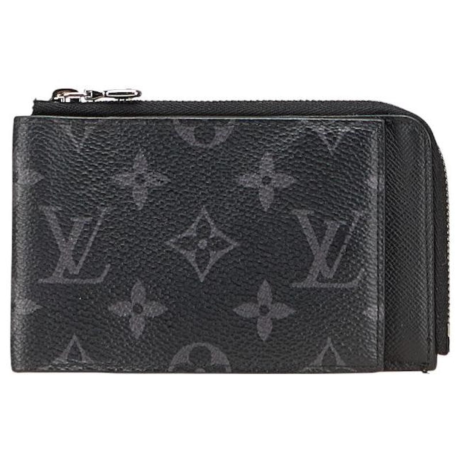 Portafoglio ibrido Louis Vuitton Monogram Nero Tela - Main Image