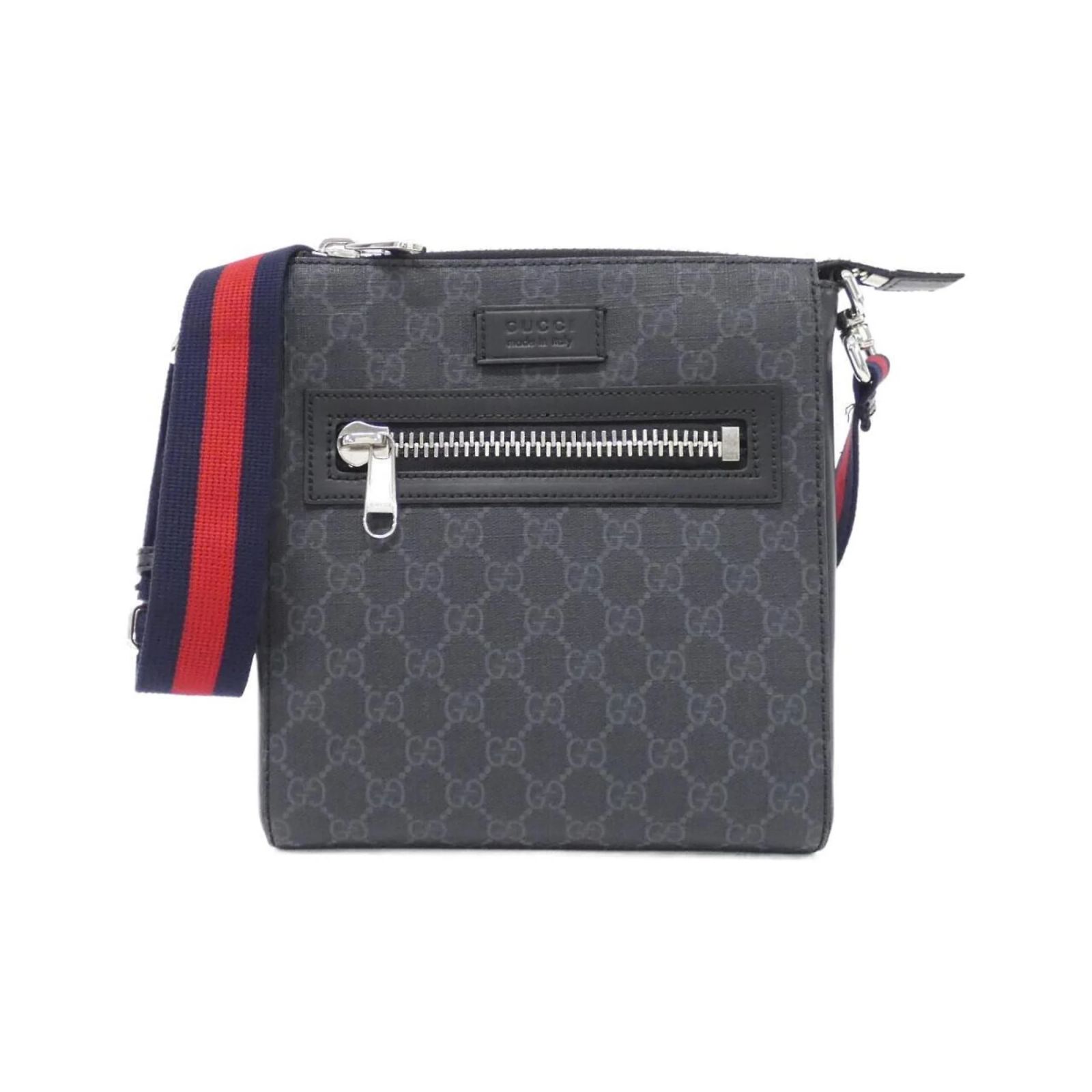 Gucci 523599 K5RLN Shoulder Bag Brown Black Cloth ref.JC2339989 