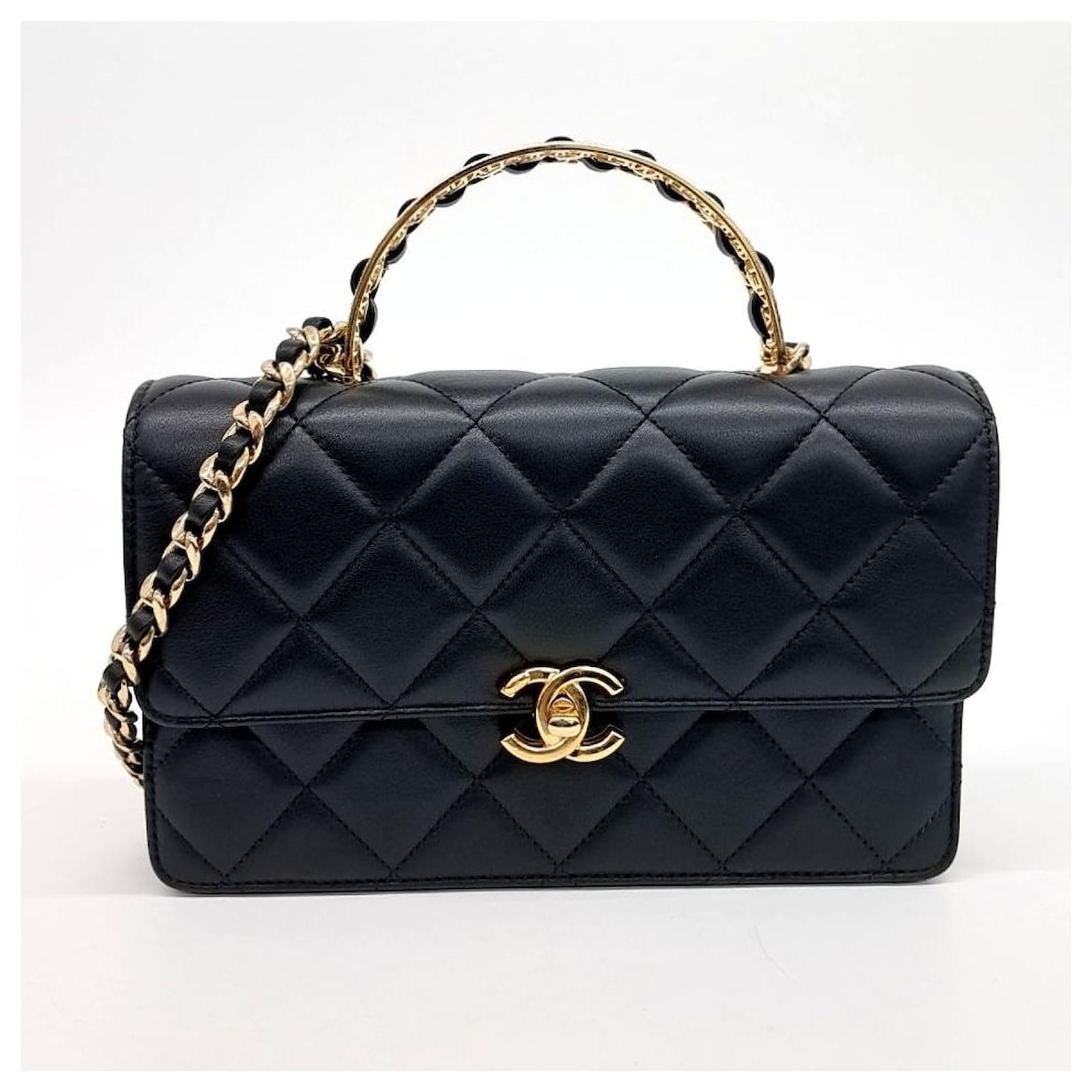 Sac Bandoulière Sac Ã Main Chanel Noir Sac Chanel Noir Bandouliere