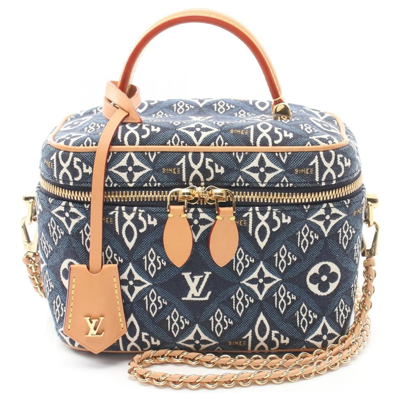 Louis Vuitton Vanity NV Since 1854 Monogram Handbag Blue Navy blue Louis Vuitton Vanity NV Since 1854 Monogram Handbag Blue Navy blue