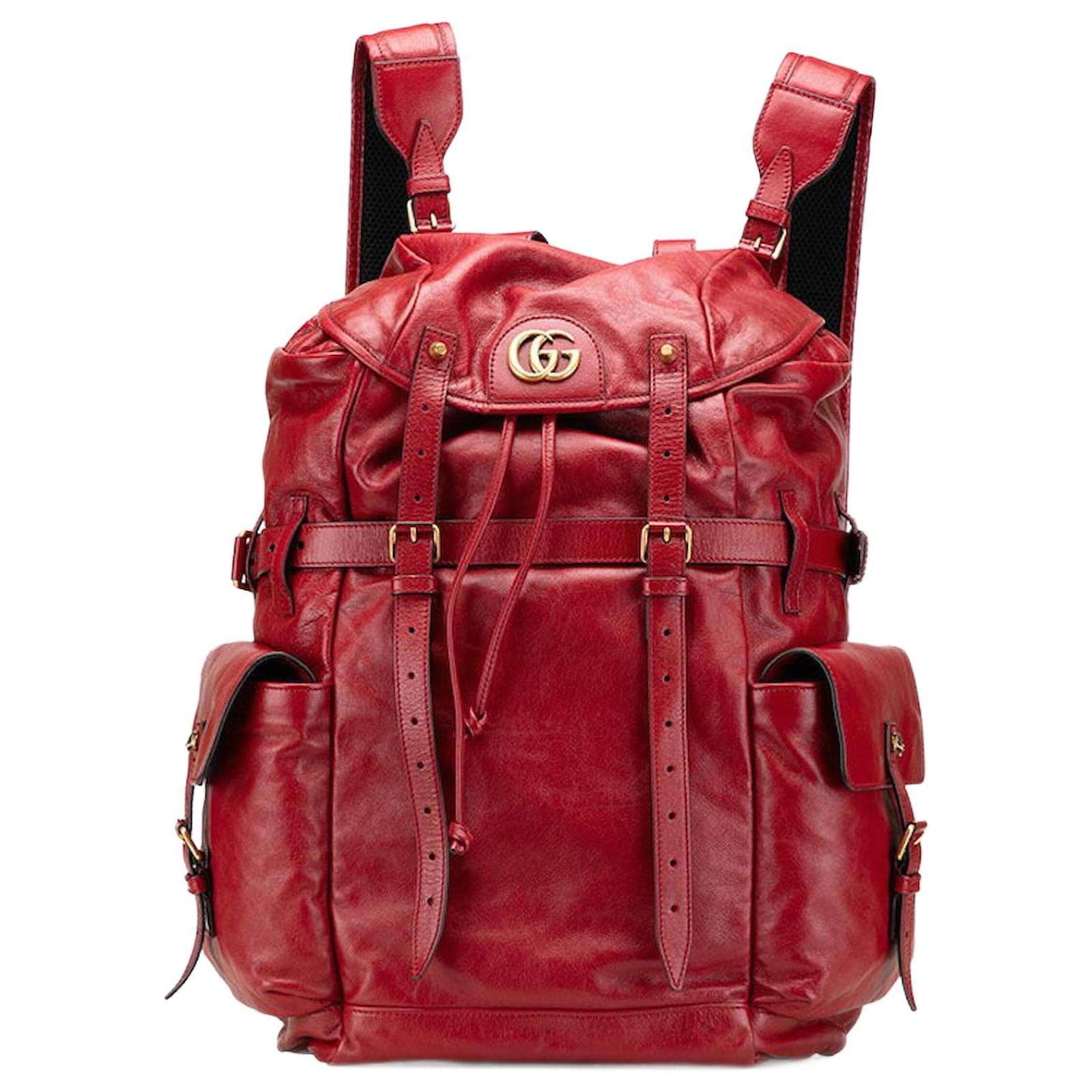 gucci mini backpack red Amazon.com: Gucci, Pre-Loved Leather GG Marmont Small, : Amazon Luxury Womens Gucci Mini Gg Flora Ophidia Backpack GUCCI Ophidia GG Floral Mini
