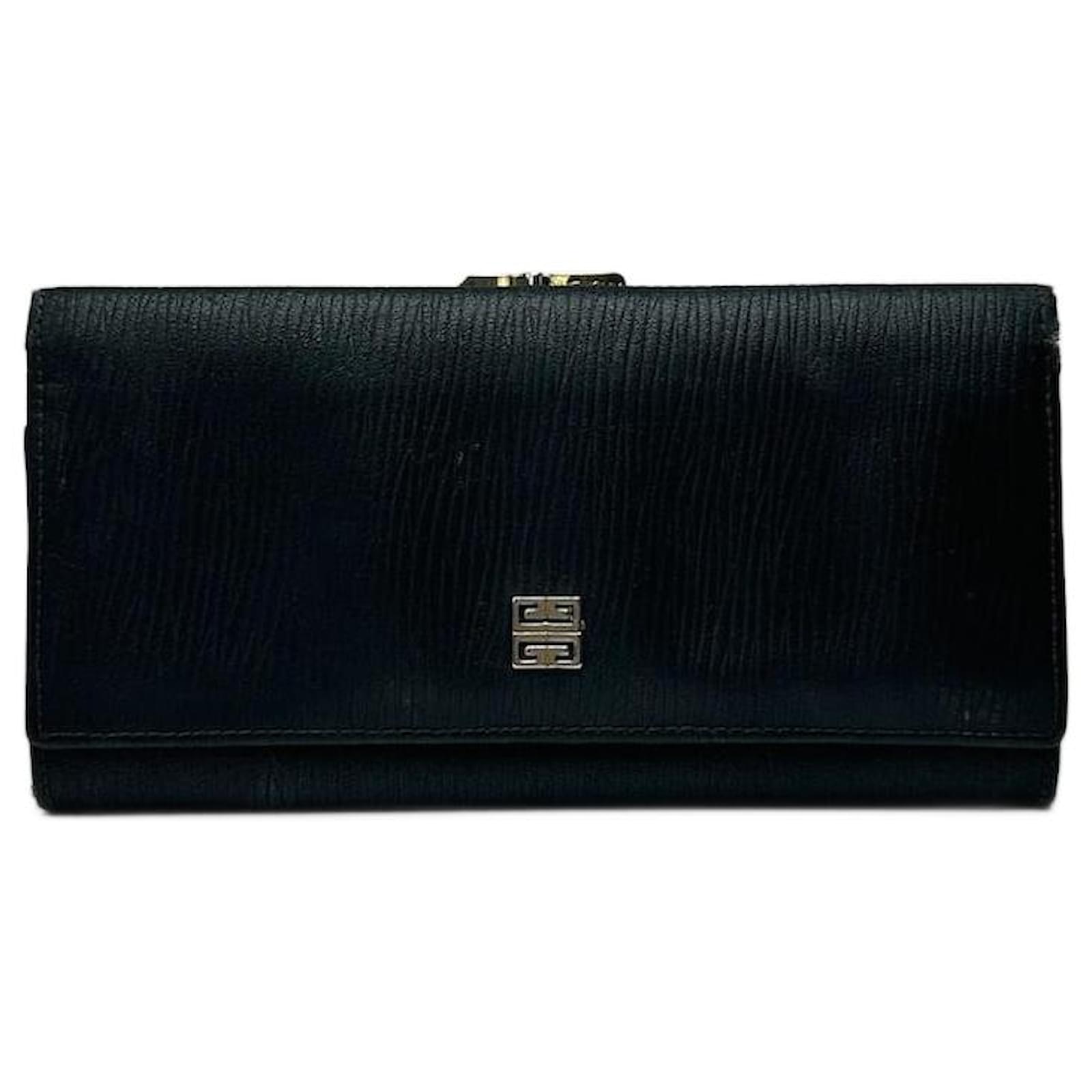 Vintage Givenchy Leather wallet Green ref.2346188 - Joli Closet