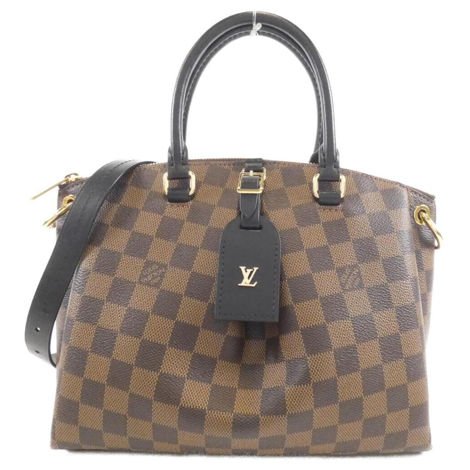 Louis Vuitton Odeon Damier Tote Bag Brown Cloth Joli