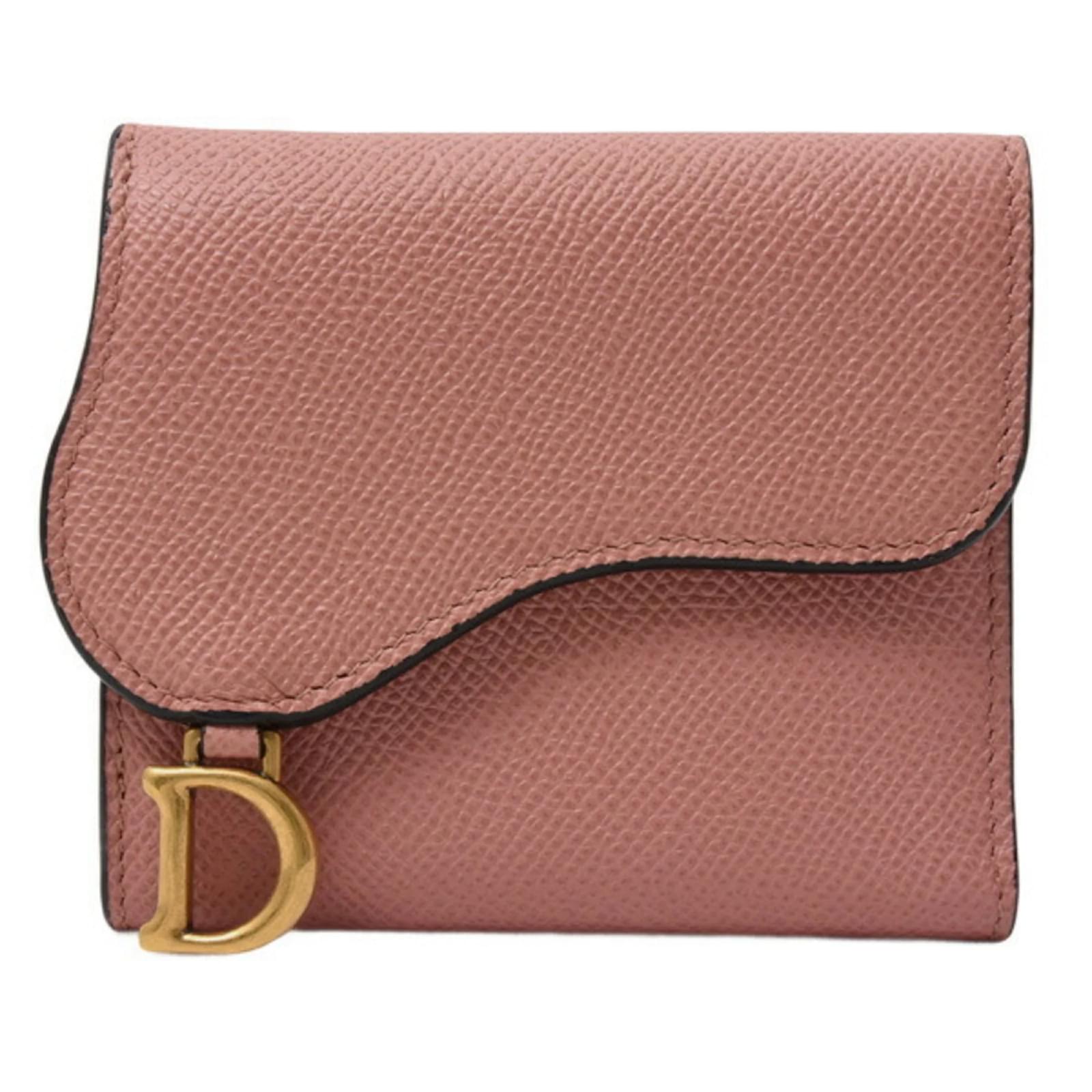 Dior Saddle Lotus ウォレット Saddle Lotus Wallet Sand-Colored Goatskin | DIOR
