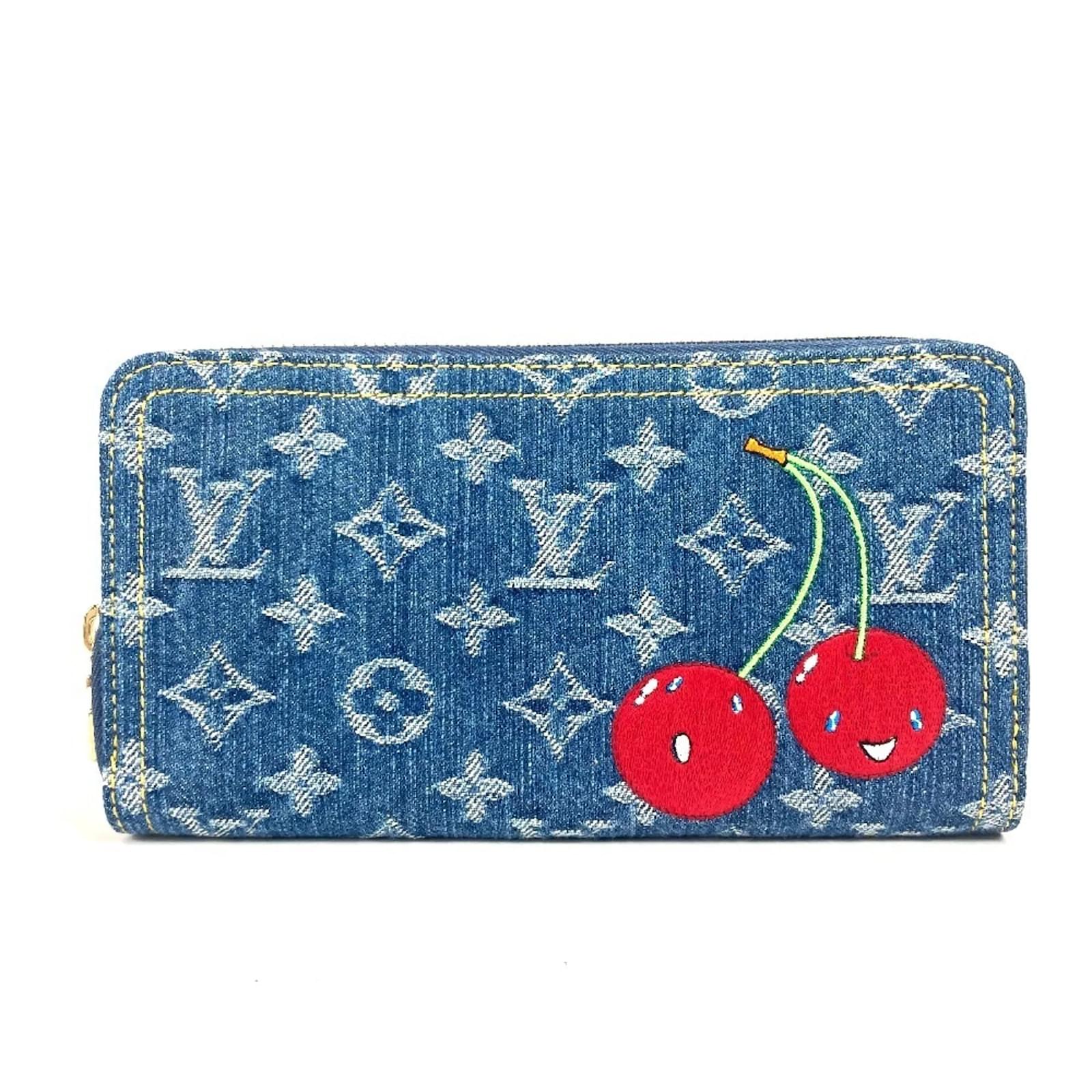Louis Vuitton Monogram Denim Long Wallet Blue ref.2349849 - Joli