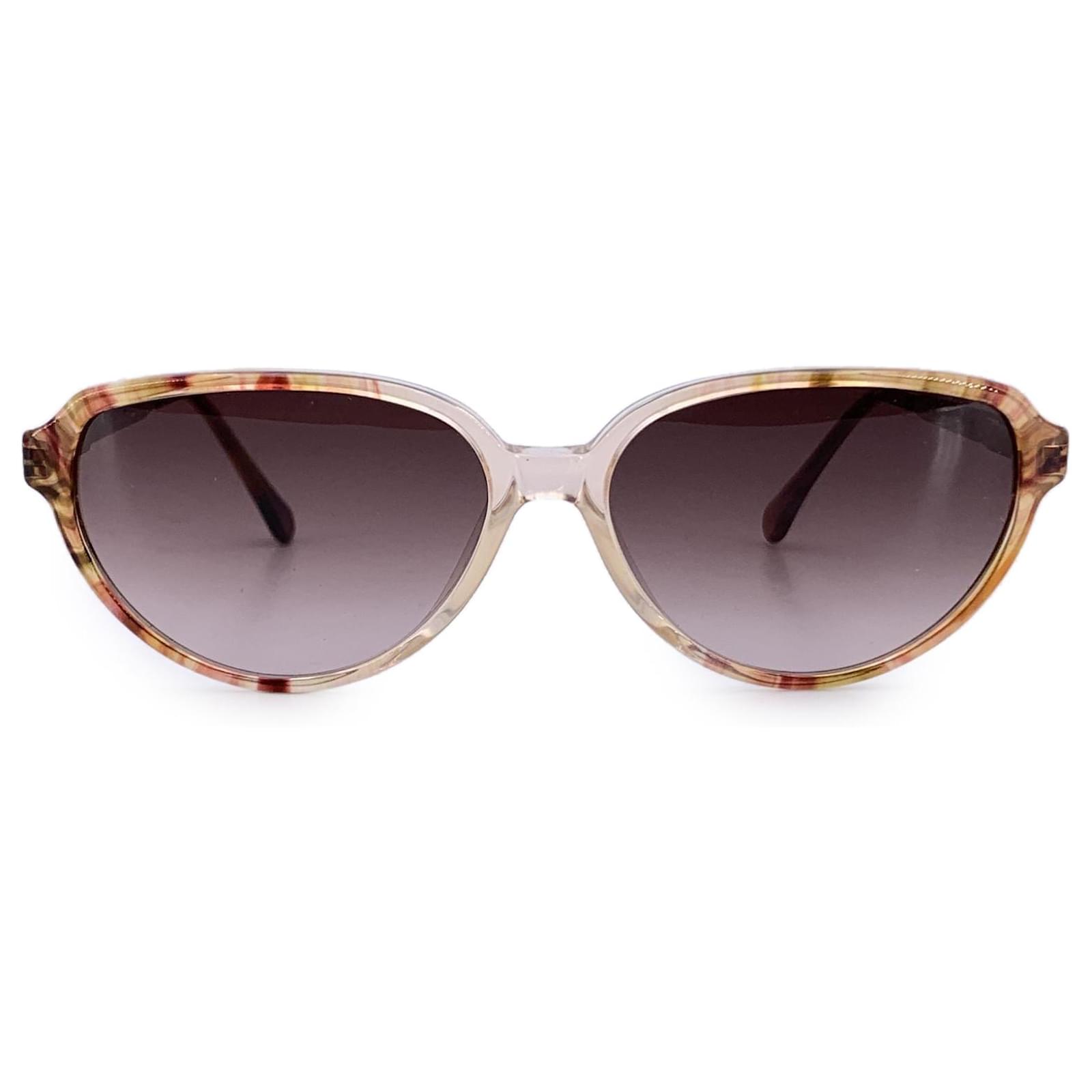 小物 GUCCI sunglasses vintage asianfit brown Authentic Gucci sunglasses oval brown plastic Men Women From