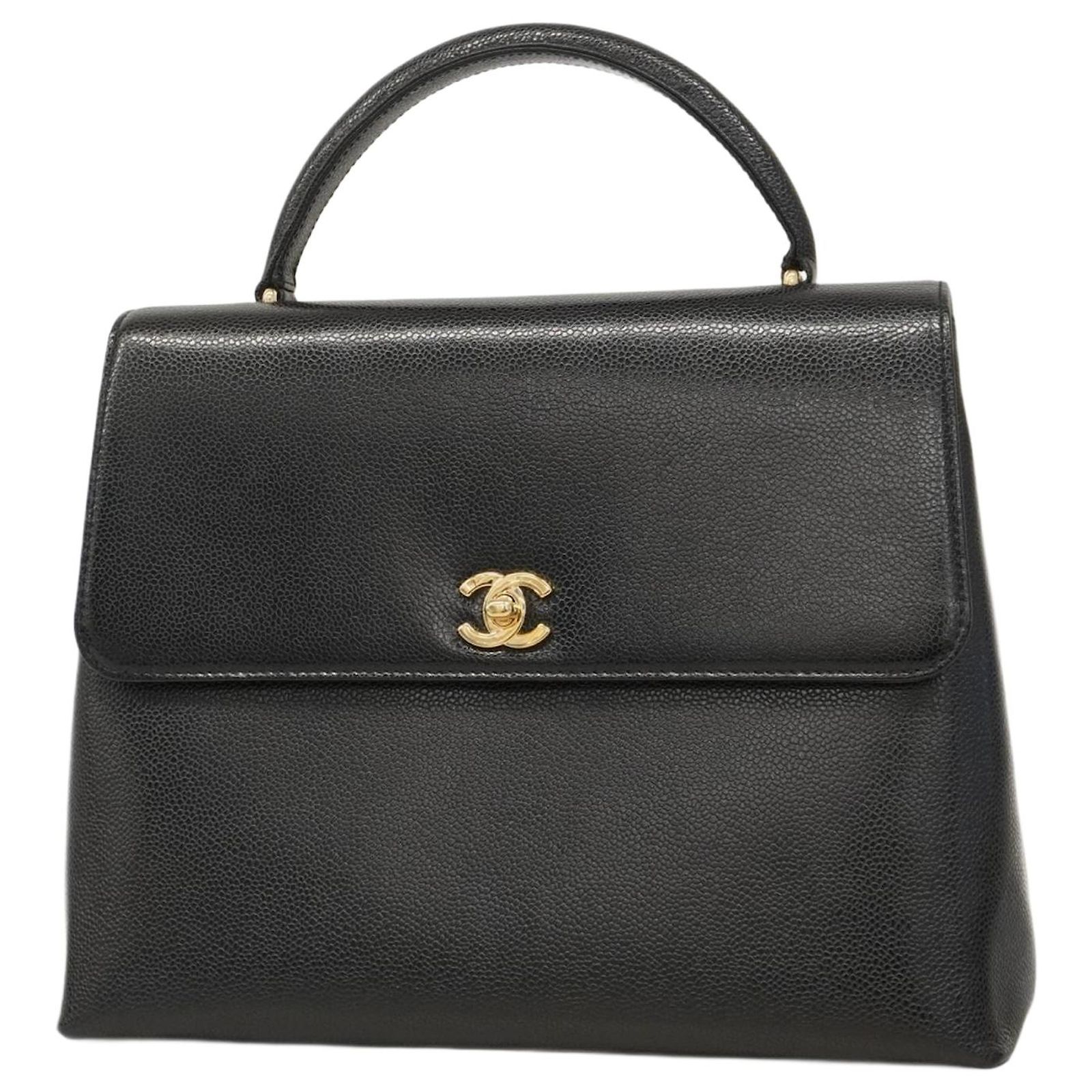 Chanel Kelly Black Leather ref.2354372 - Joli Closet
