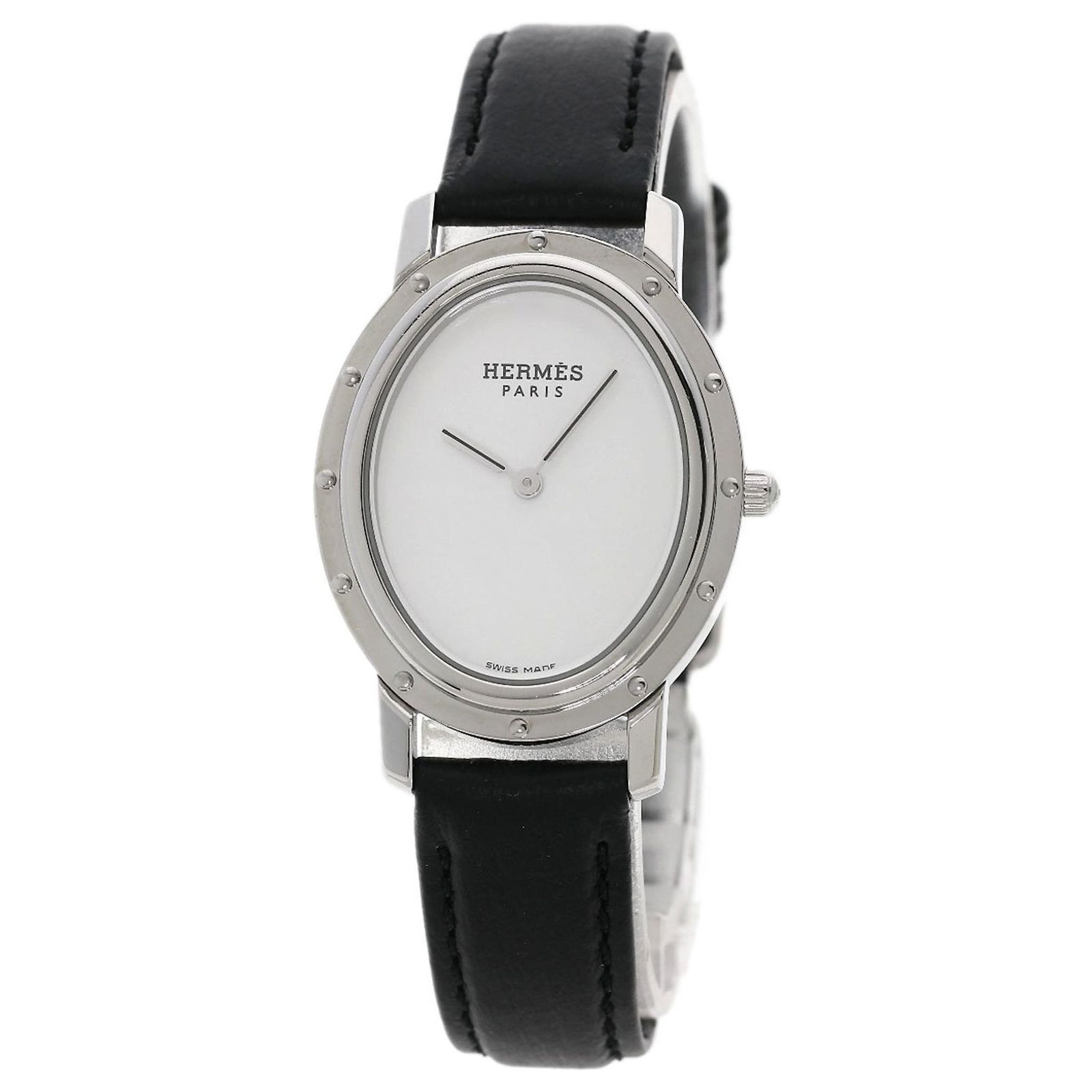Hermès CO1.510 Clipper Oval Watch ref.2354589 - Joli Closet