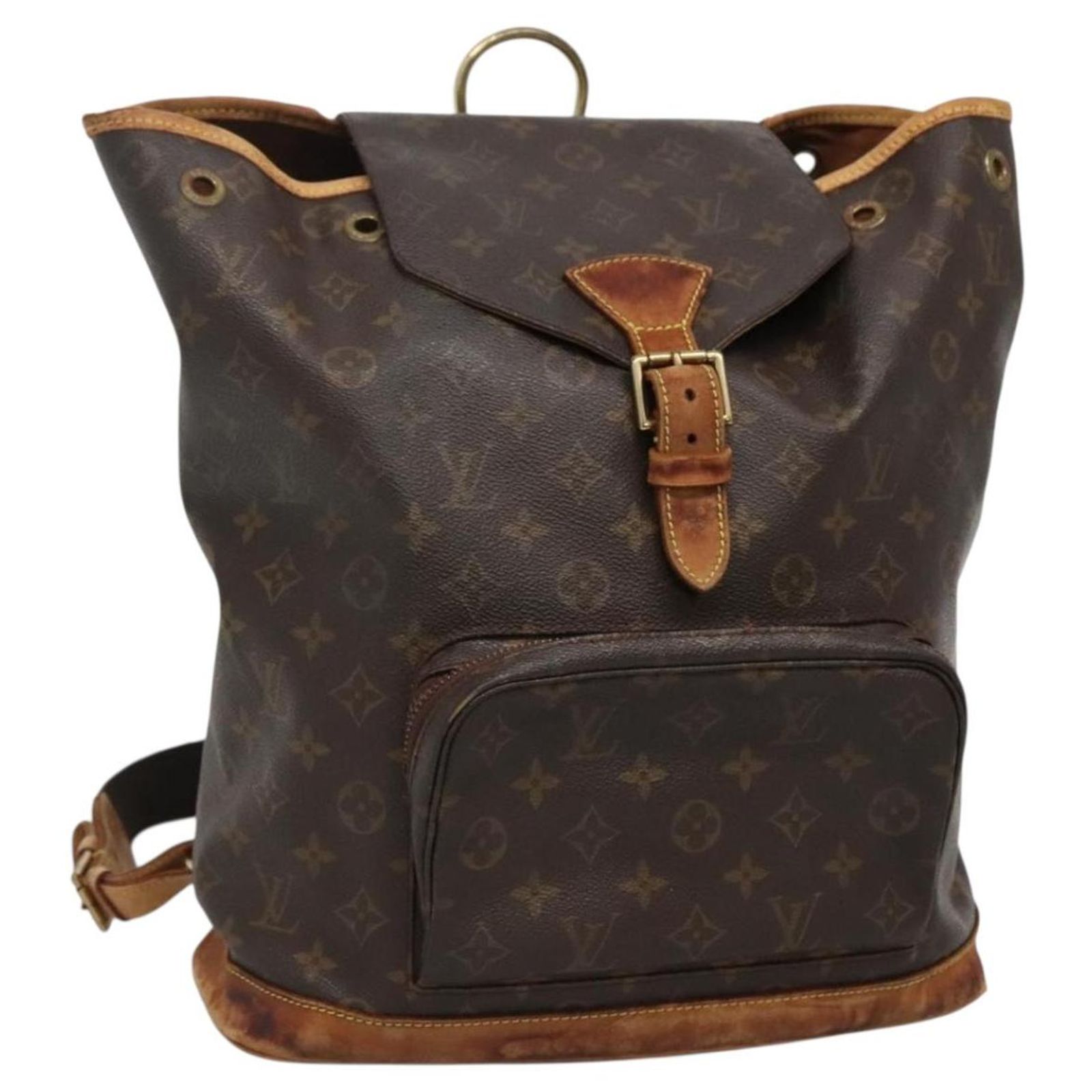 LOUIS VUITTON Monogram Montsouris GM Backpack M51135 LV Auth 127524 LOUIS VUITTON Monogram Montsouris GM Backpack M51135 LV Auth  main image 2