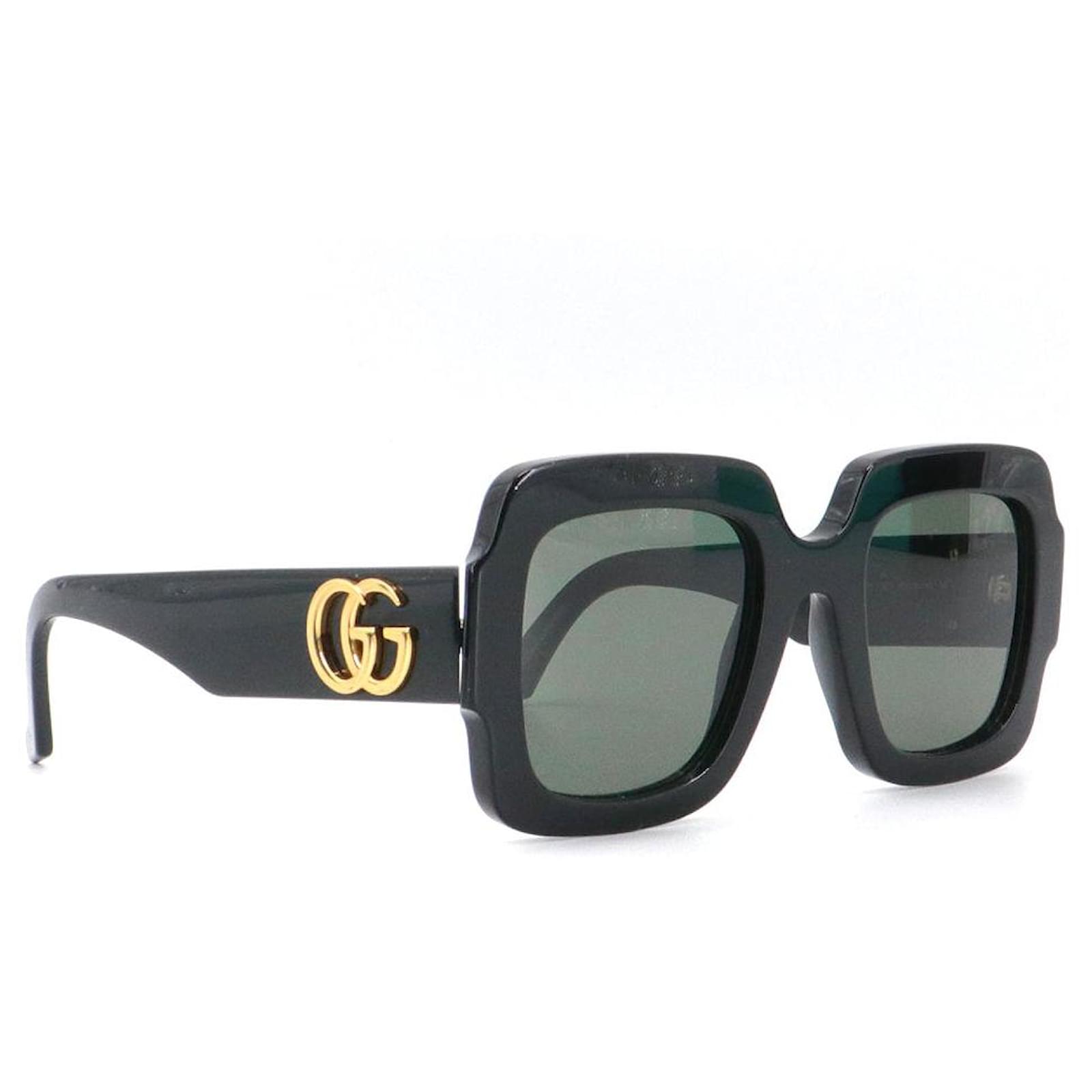 GUCCI - GG Gucci sunglasses in black plastic ref.2355255 - Joli Closet