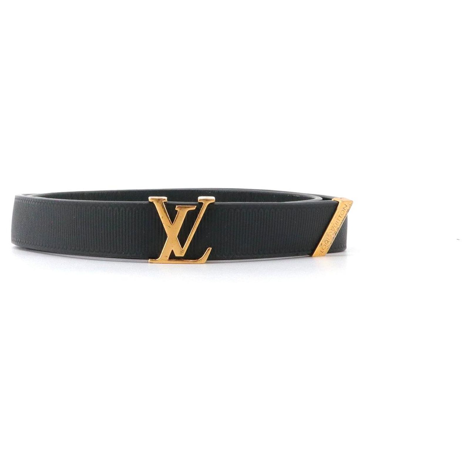 Louis Vuitton Ceinture Belt 75 Black Brown Louis Vuitton Brown Monogram Leather Belt Size 75 cm main image 2