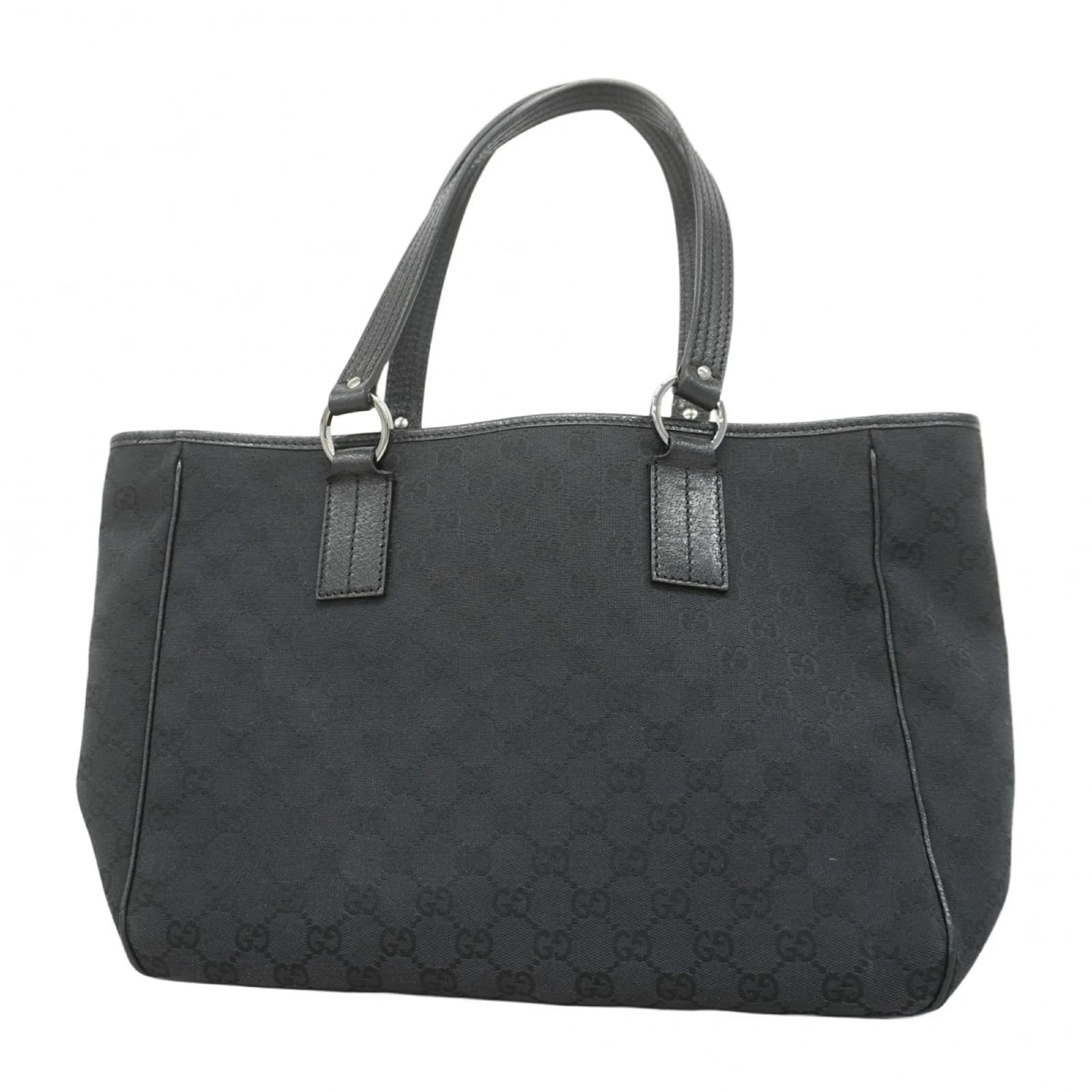 バッグ GUCCI GG PATTERN CANVAS TOTE HAND BAG GUCCI Interlocking GG Supreme Canvas Blue Tote Bag
