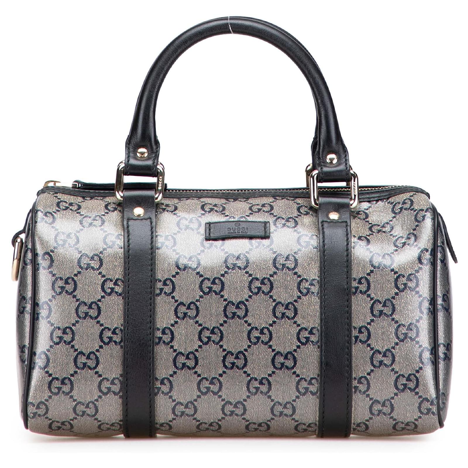 グッチ レディースボストンバッグ CRYSTAL JOY GG BOSTON Gucci Gray Small GG Crystal Joy Boston Brown Blue Navy blue