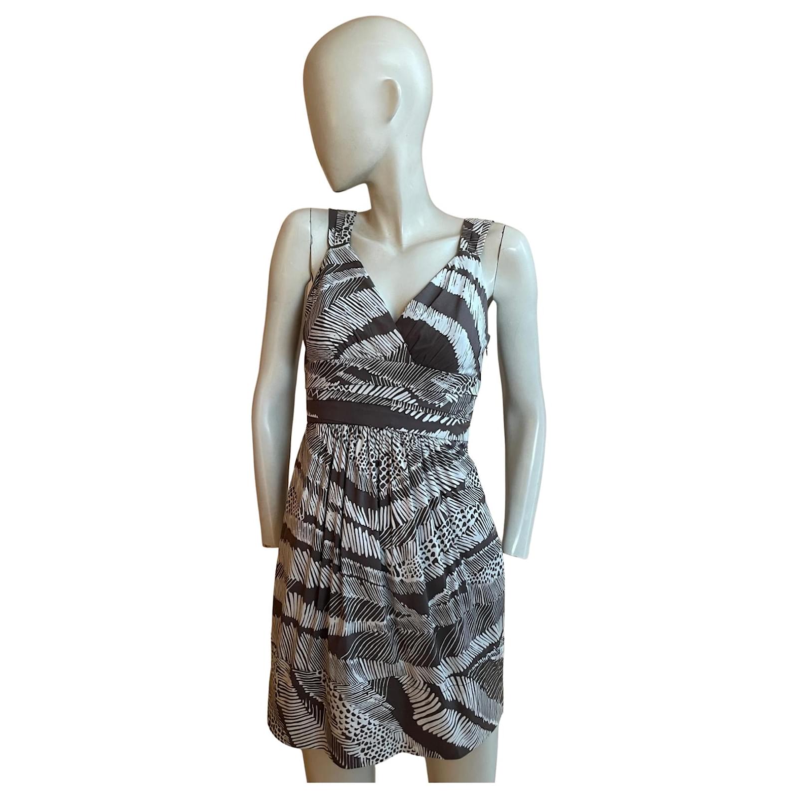 bcbg cotton dress BCBGMAXAZRIA Jose Jacquard Cotton Blend Dress